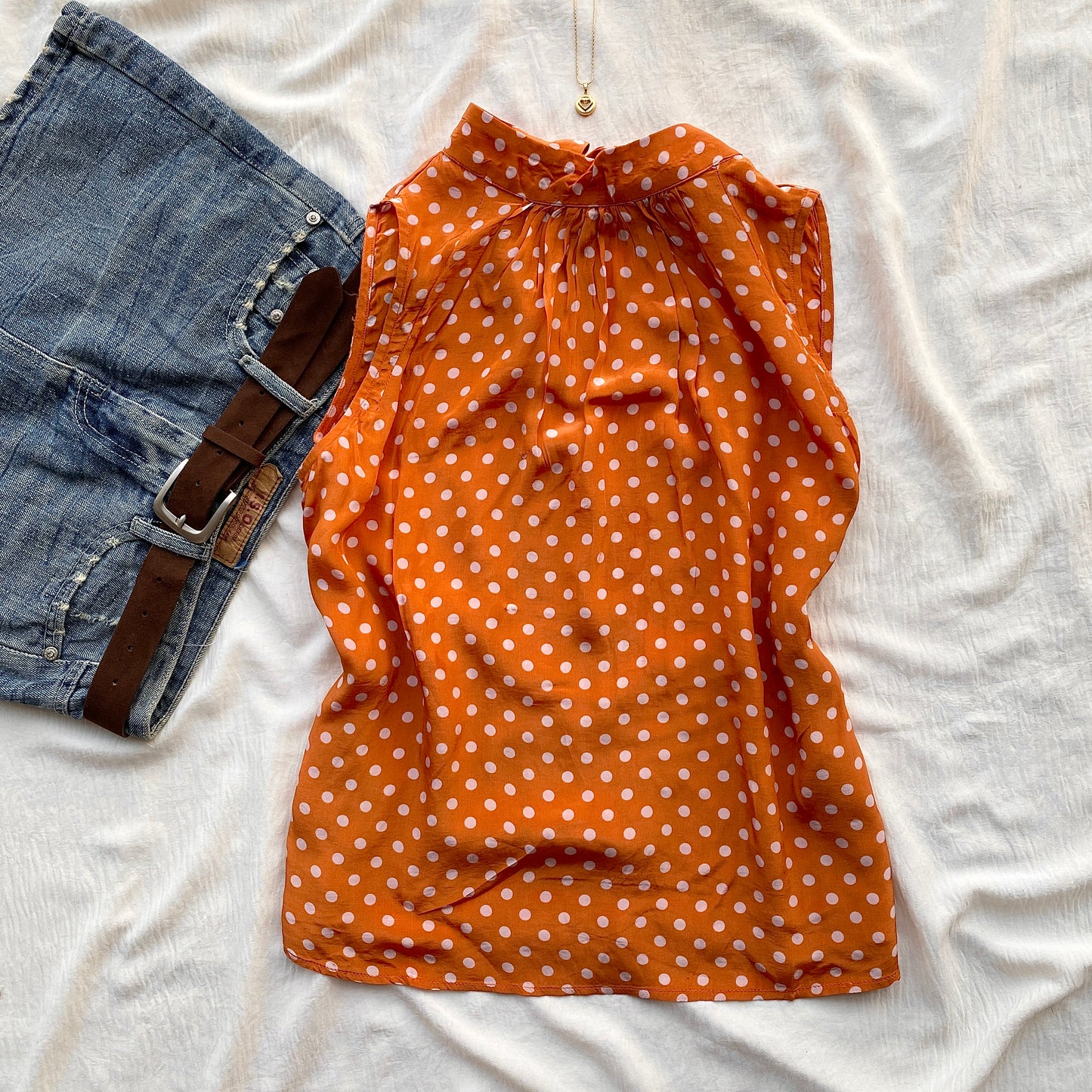 POLKA DOT TOP FROM MANGO (Sizes available)