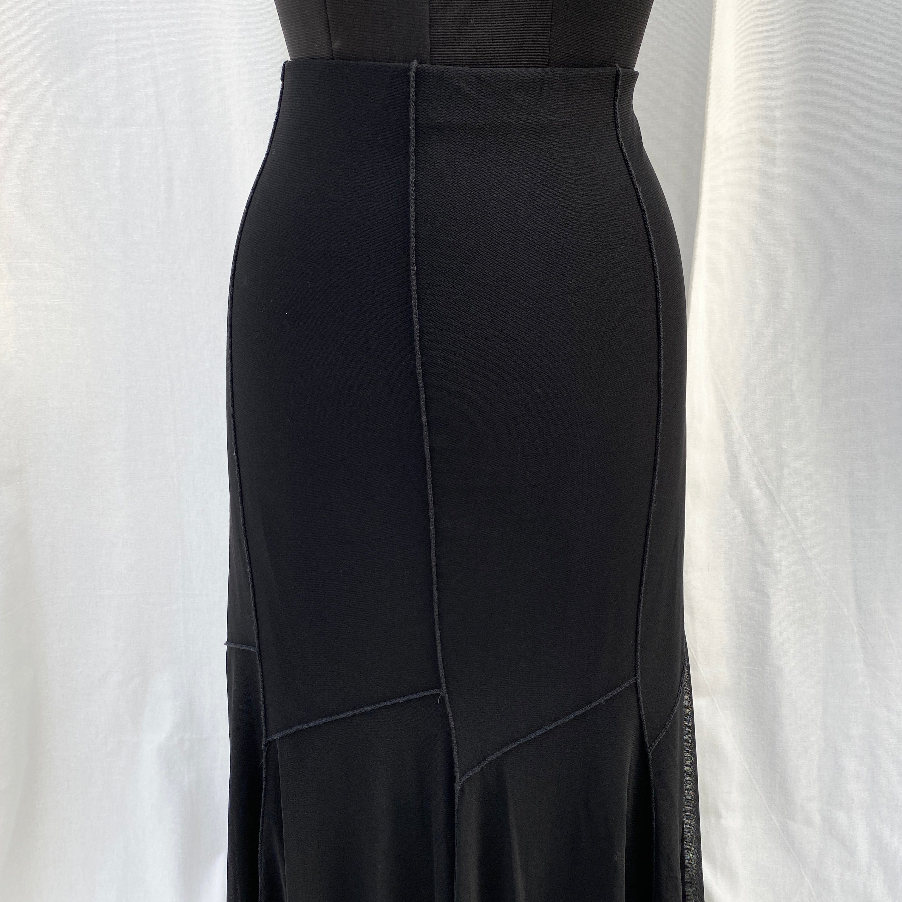 BLACK SKIRT (Waist : 30-36)