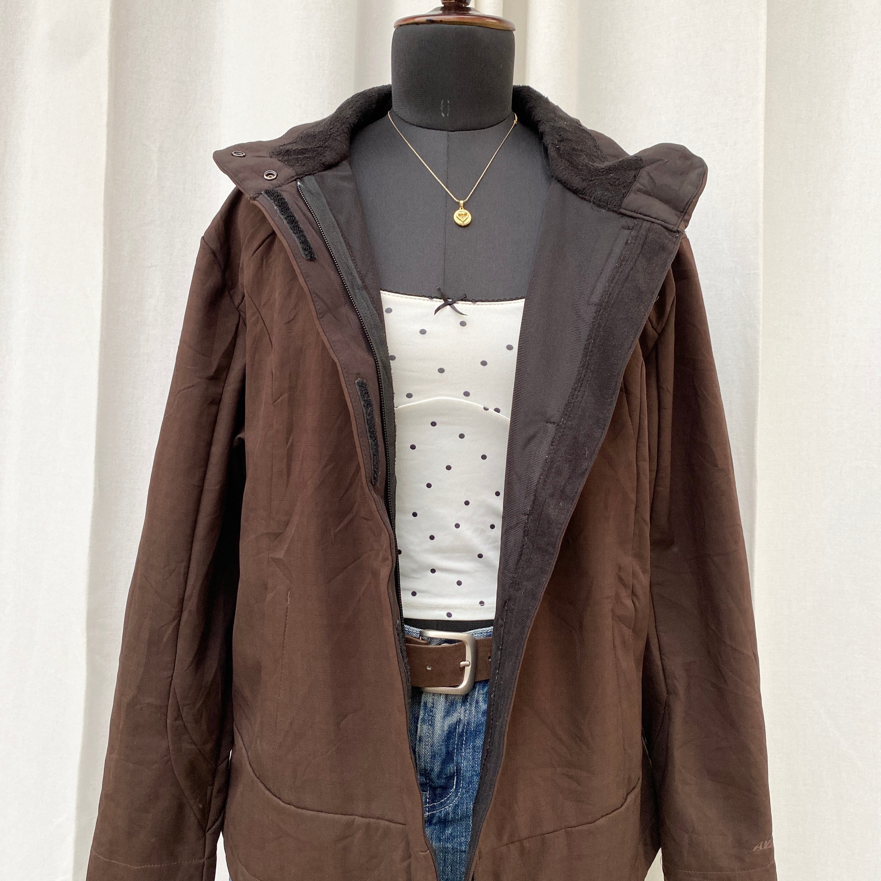 BROWN JACKET (Fits M/L/XL)