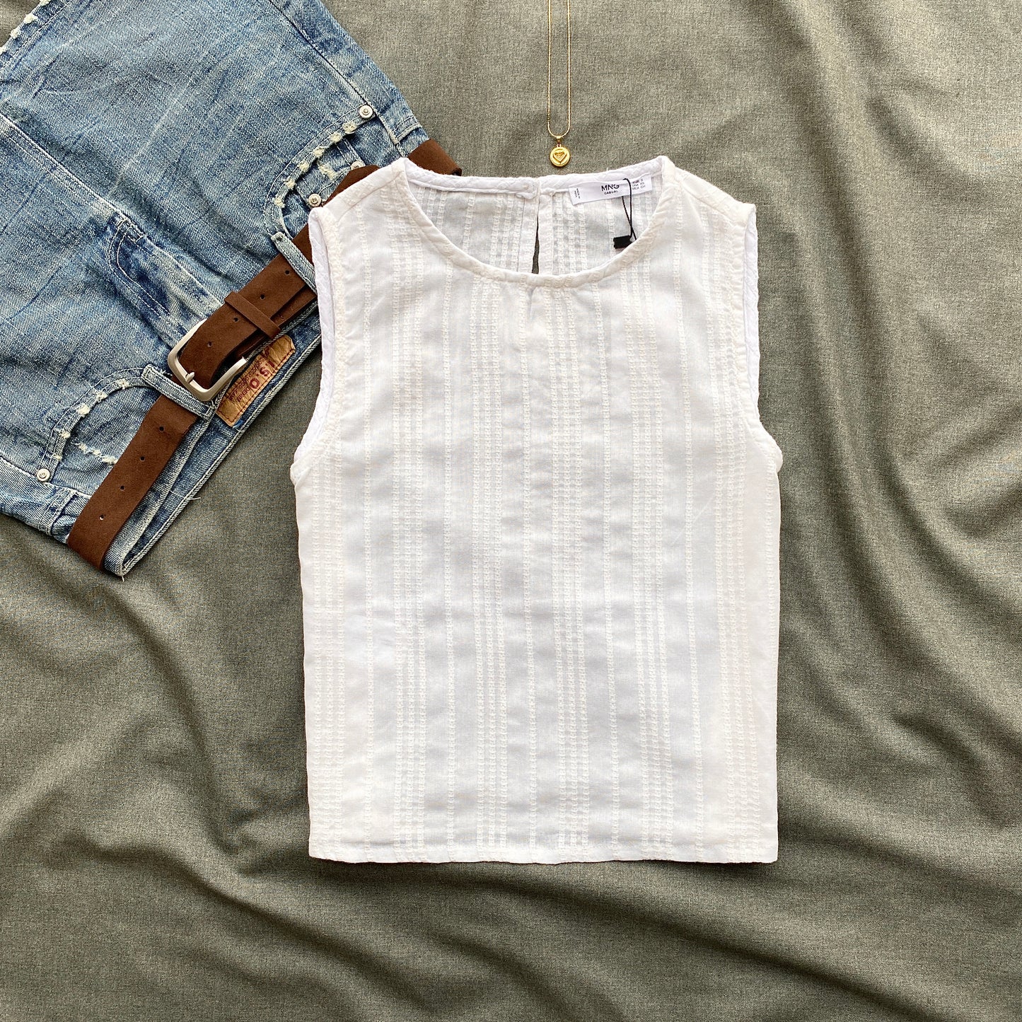 COTTON TOP FROM MANGO (Two sizes)