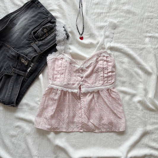 PINK PEARL TOP (Bust : 28-32, Upper Waist : 23-28)