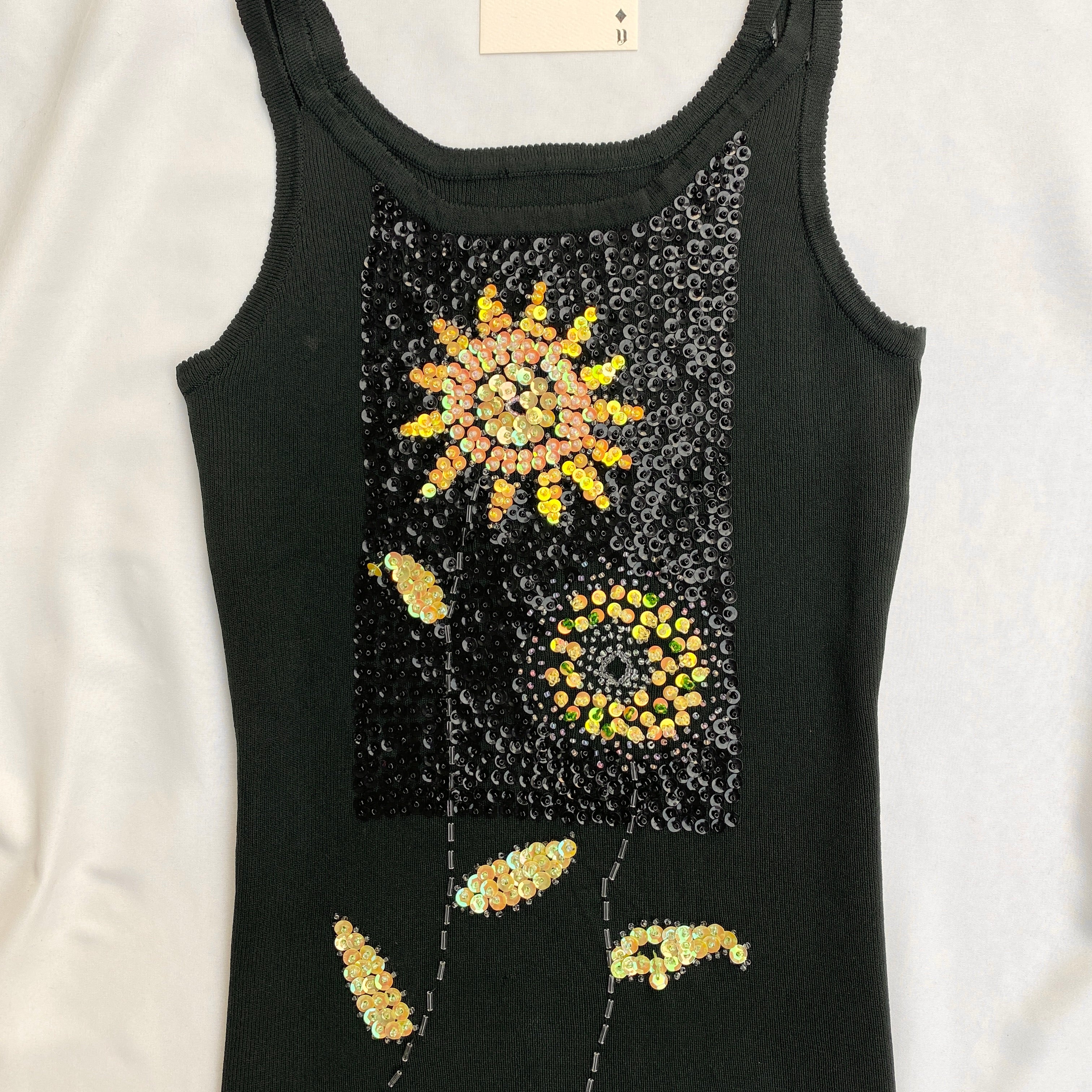 Y2K SEQUINNED TOP (Bust : 28-32, Upper Waist : 23-28)