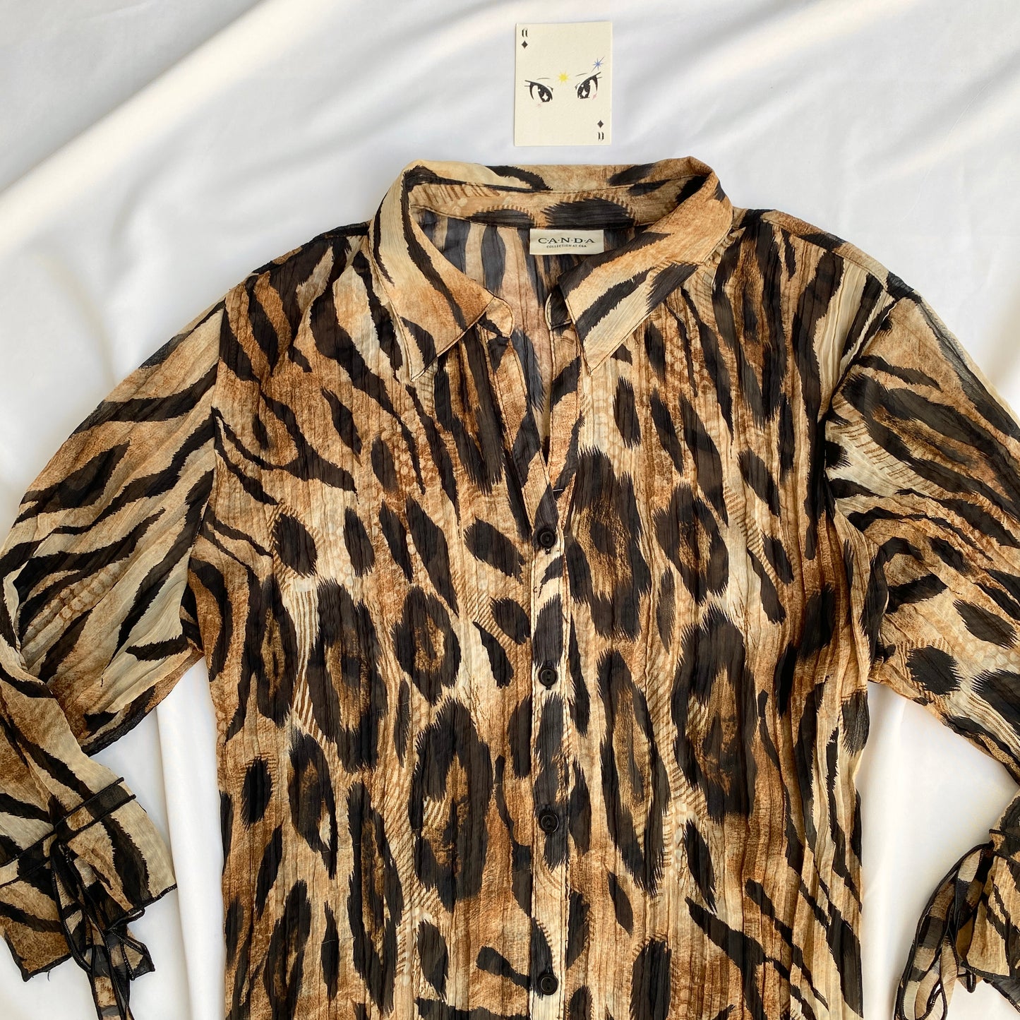 ANIMAL PRINT SHIRT (Fits Bust : 34-38, M/L)