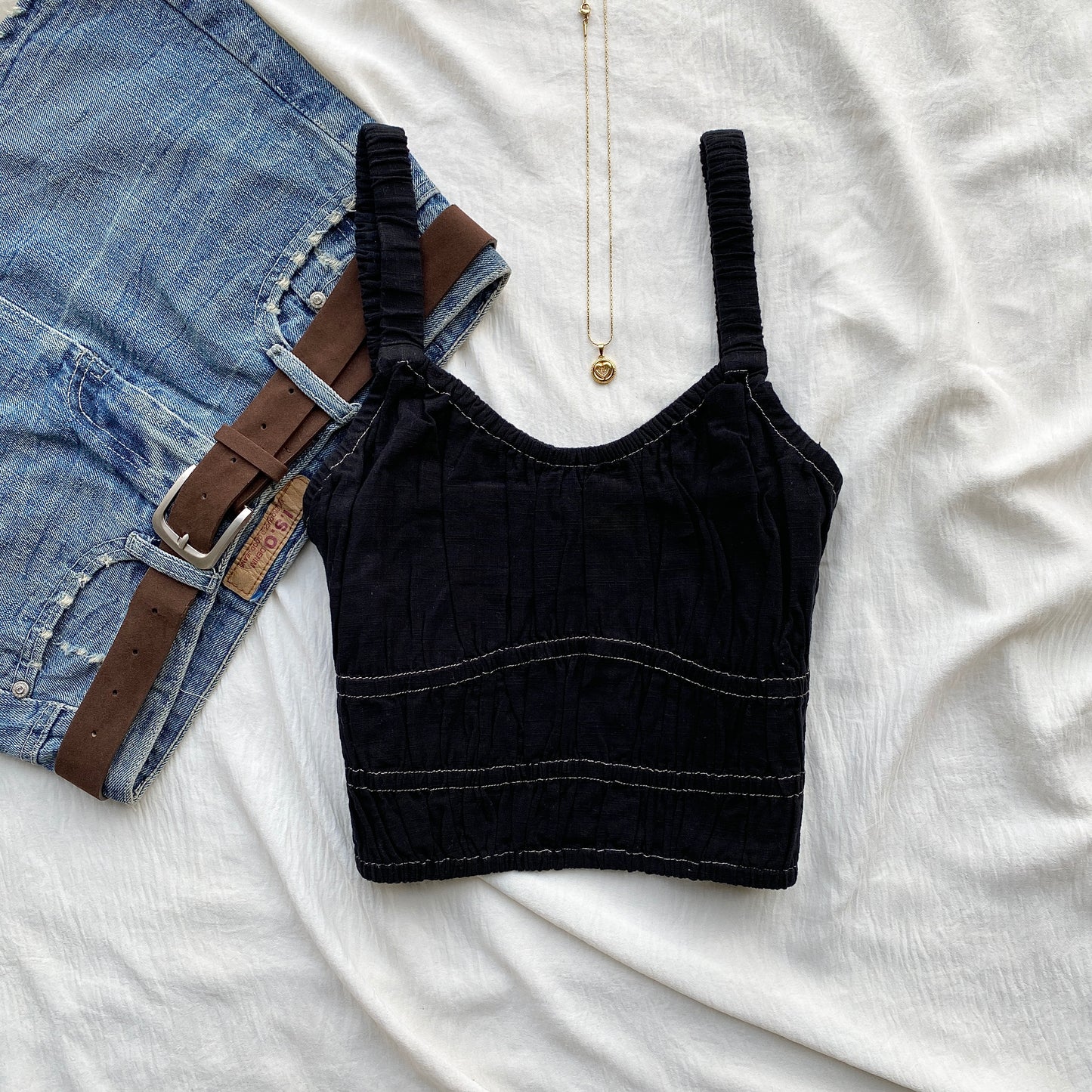 BLACK TOP (Bust : 32-34, Upper Waist : 26-32)