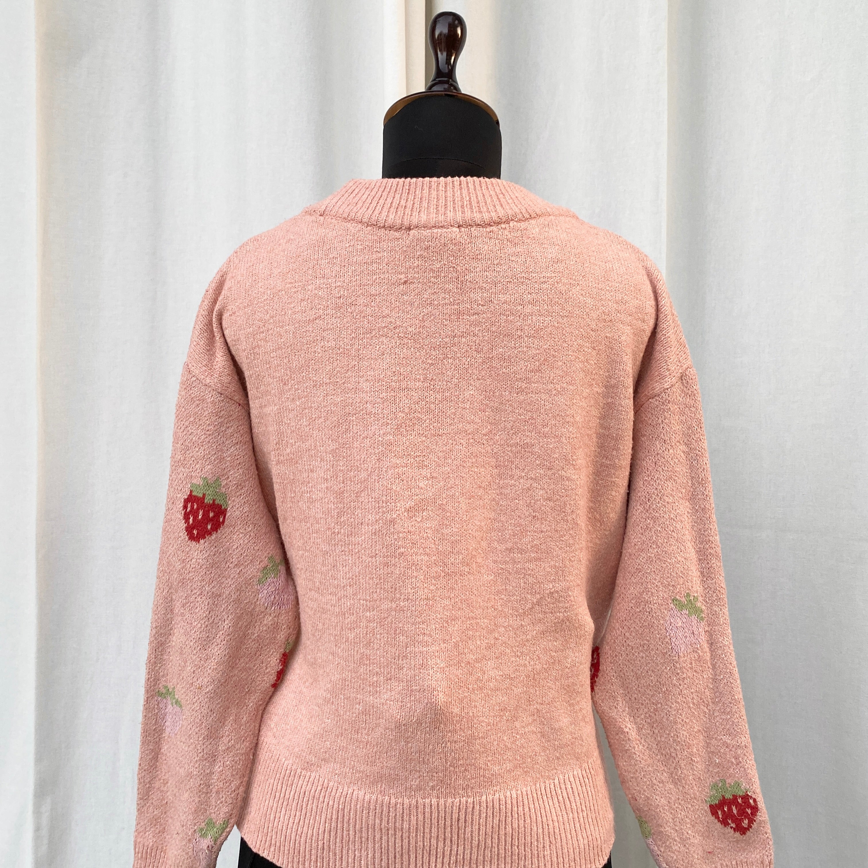STRAWBERRY JUMPER FROM WILD FABLE (Bust : 36, Length : 20)