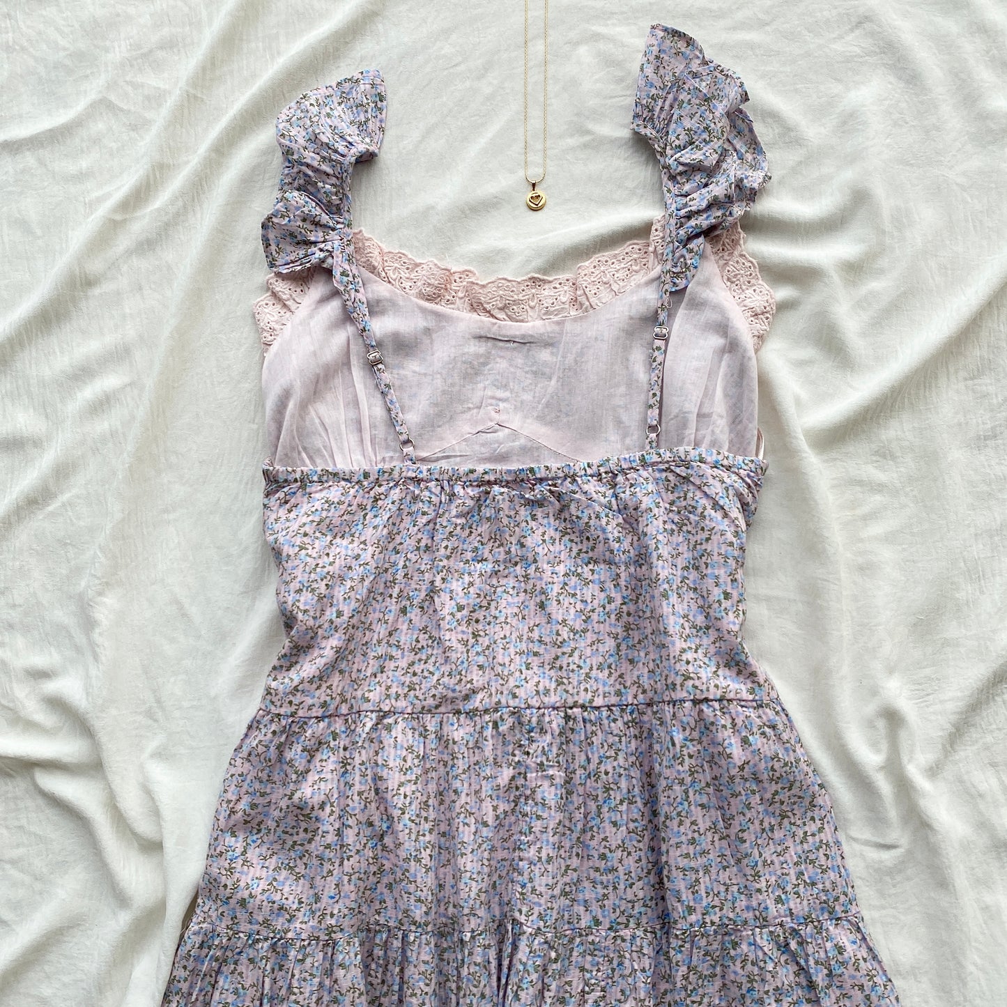 FLORAL FRILL DRESS FROM COTTON ON (Two sizes)