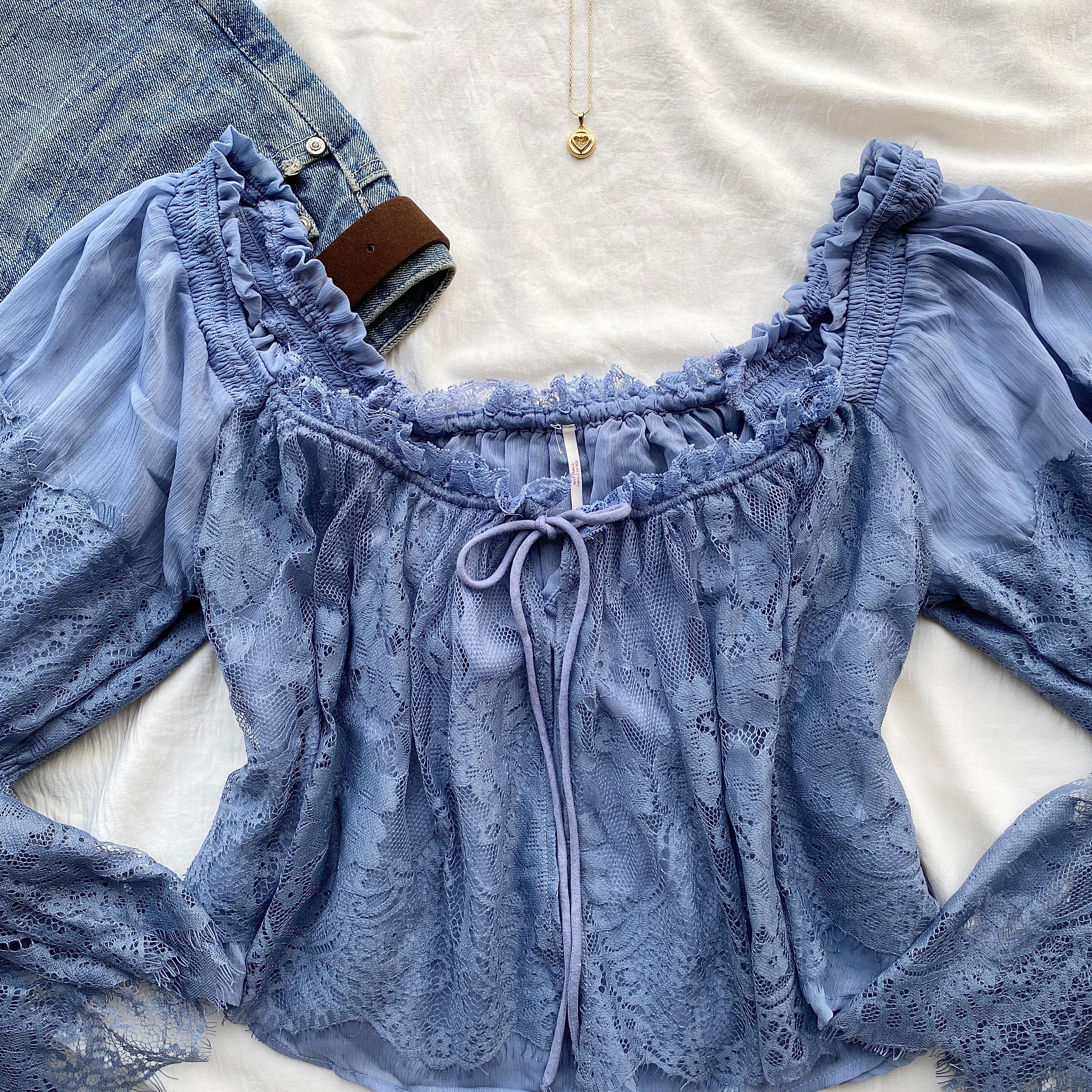 FAIRY TOP FROM FREE PEOPLE (Bust : 30-34, Upper Waist : 24-28)