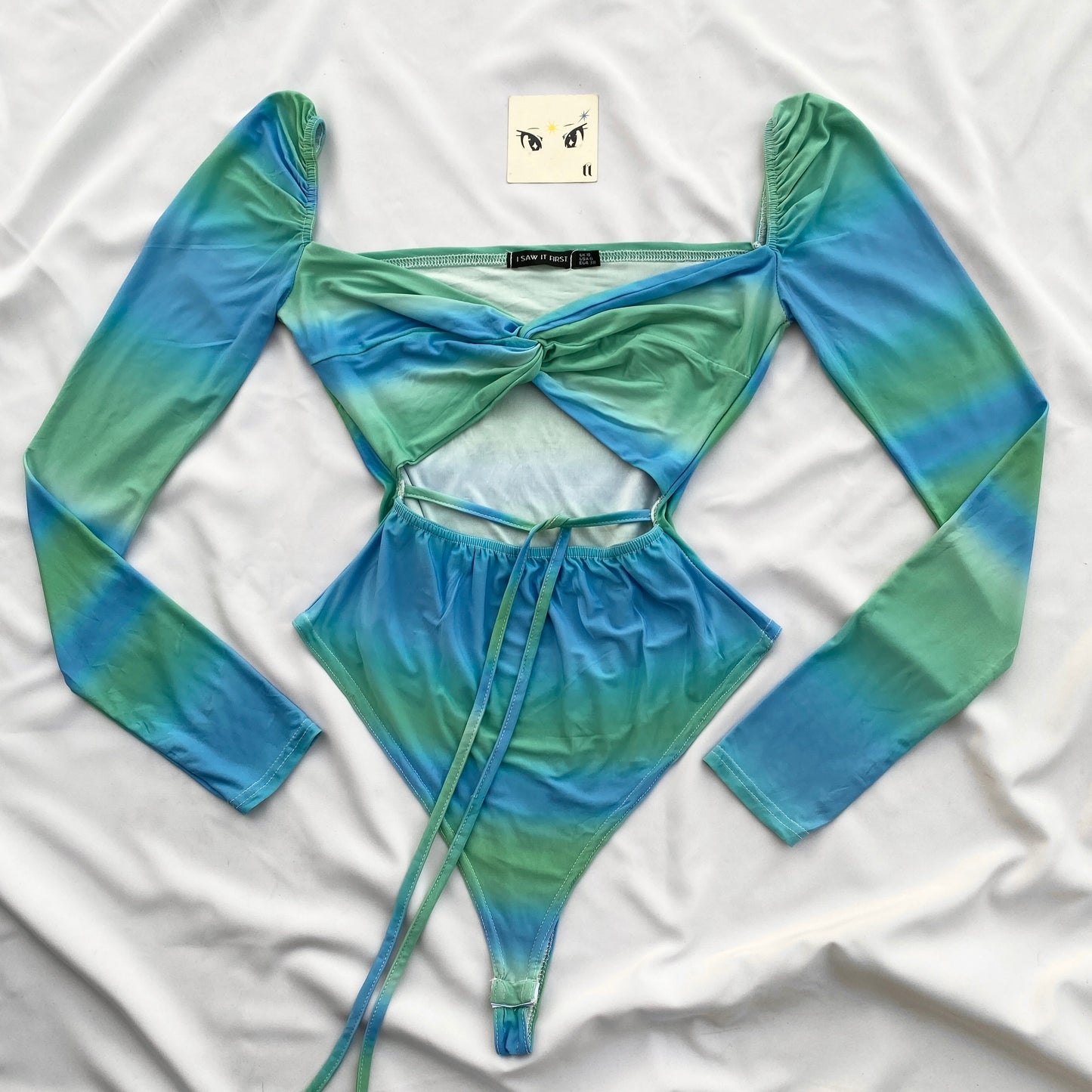 BLUE BODYSUIT