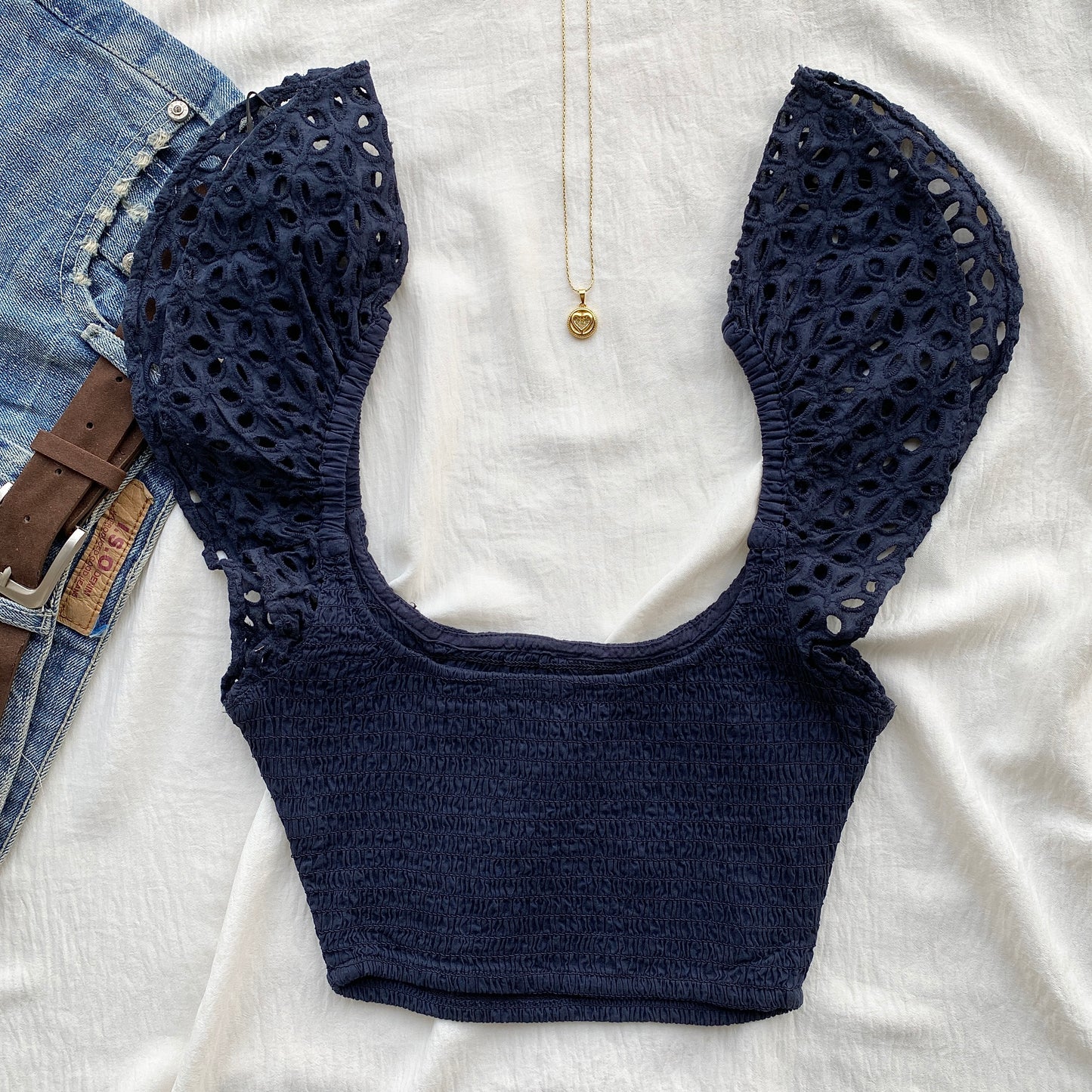 NAVY BLUE TOP  (Sizes available)