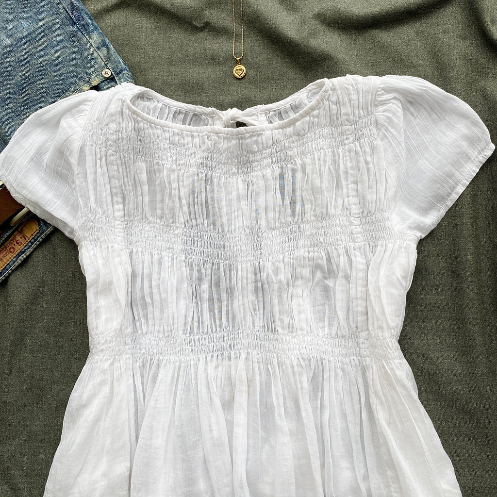 WHITE TOP FROM FREE PEOPLE (Sizes available)