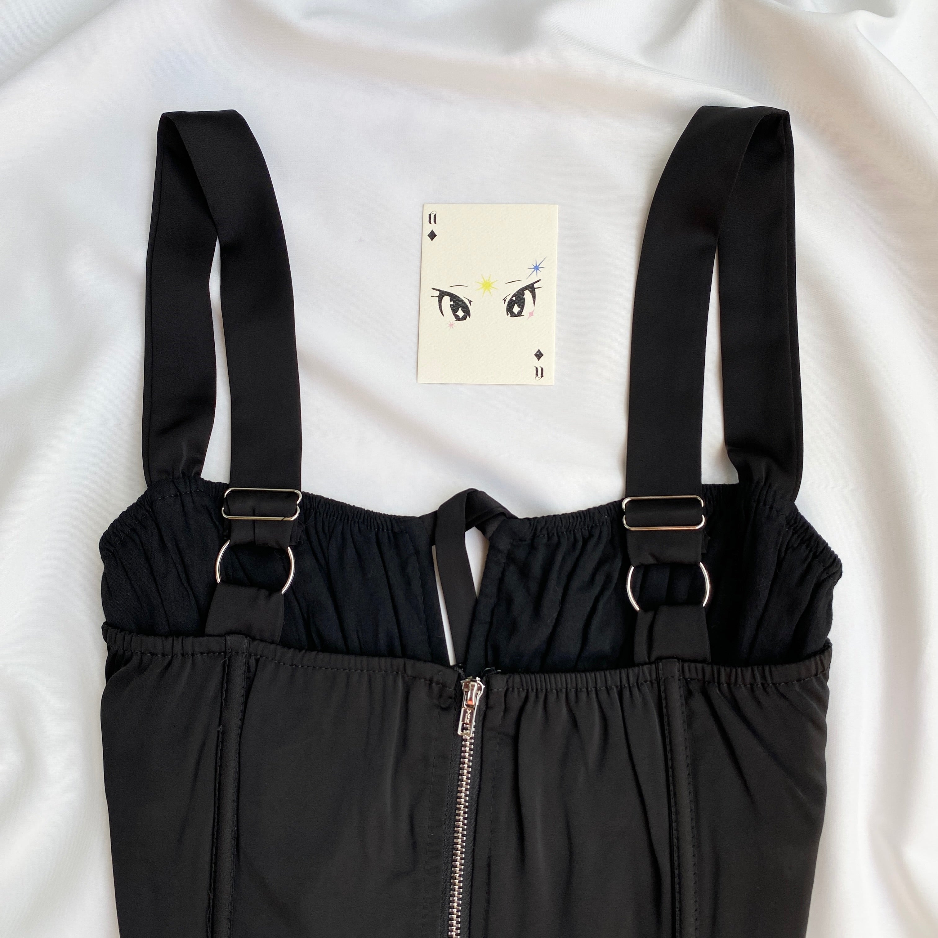 BLACK CORSET (Bust : 34-36, Upper Waist : 28-30)