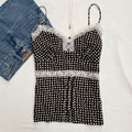 POLKA DOT CAMI (Bust : 36-40, Upper Waist : 30-36)