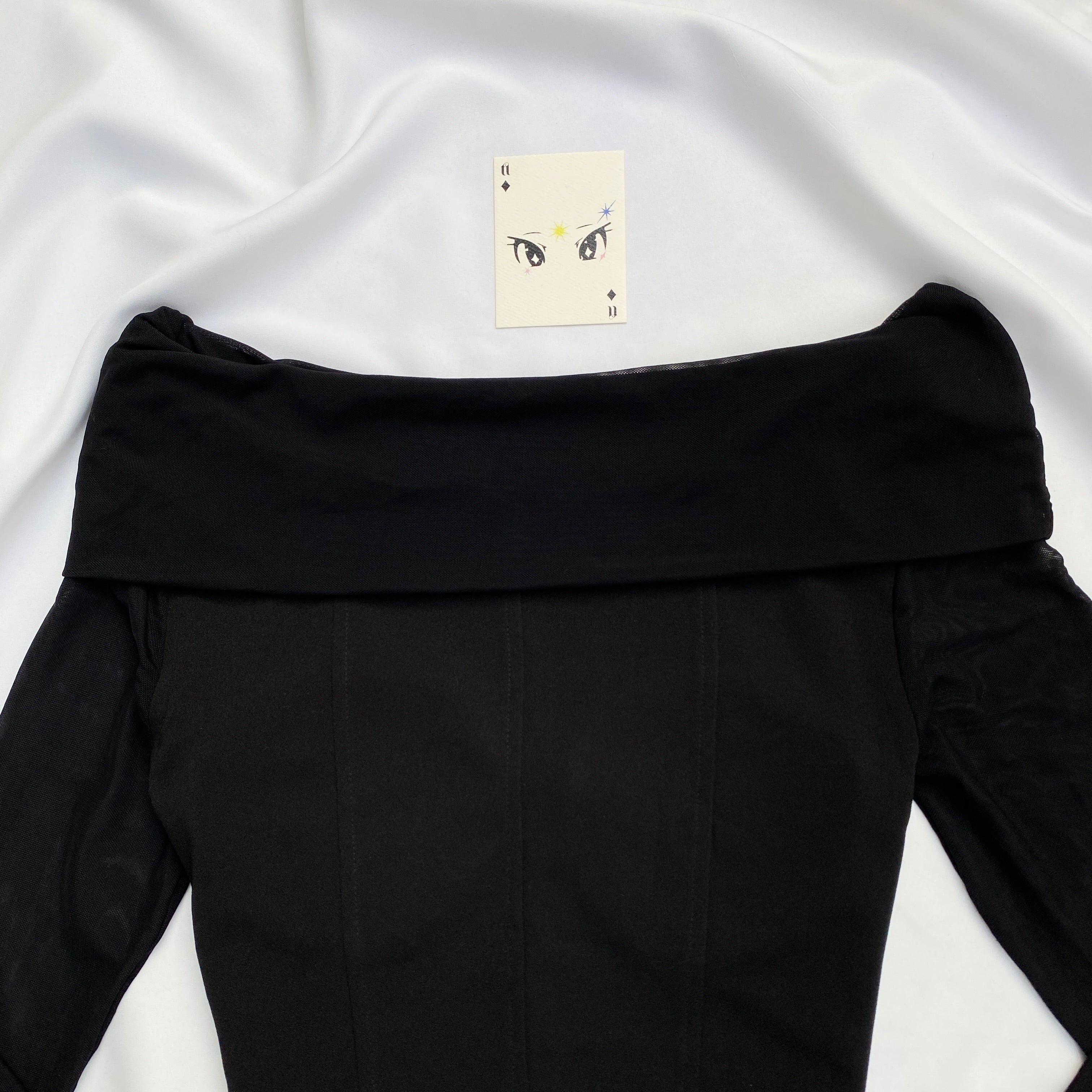 BLACK CORSET (Bust : 32-34, Upper Waist : 26-32)