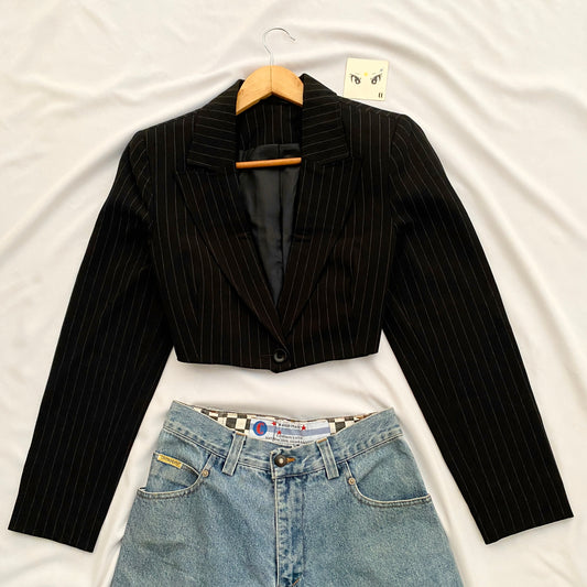 PINSTRIPE BLAZER