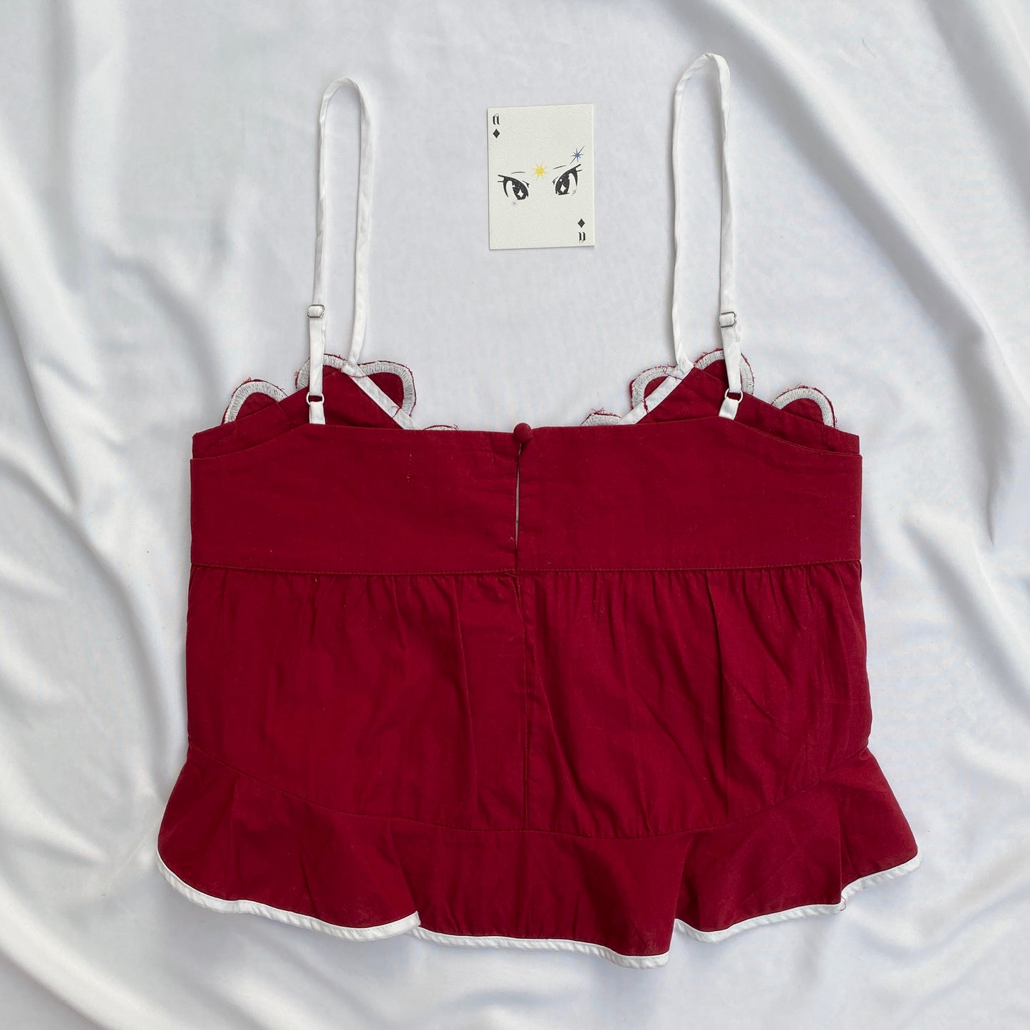 FLOWER TOP FROM ANTHROPOLOGY (Bust : 32-34, Upper Waist : 26-28)