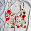 FLORAL TOP FROM NA-KD (Bust : 34-36, Upper Waist : Free)