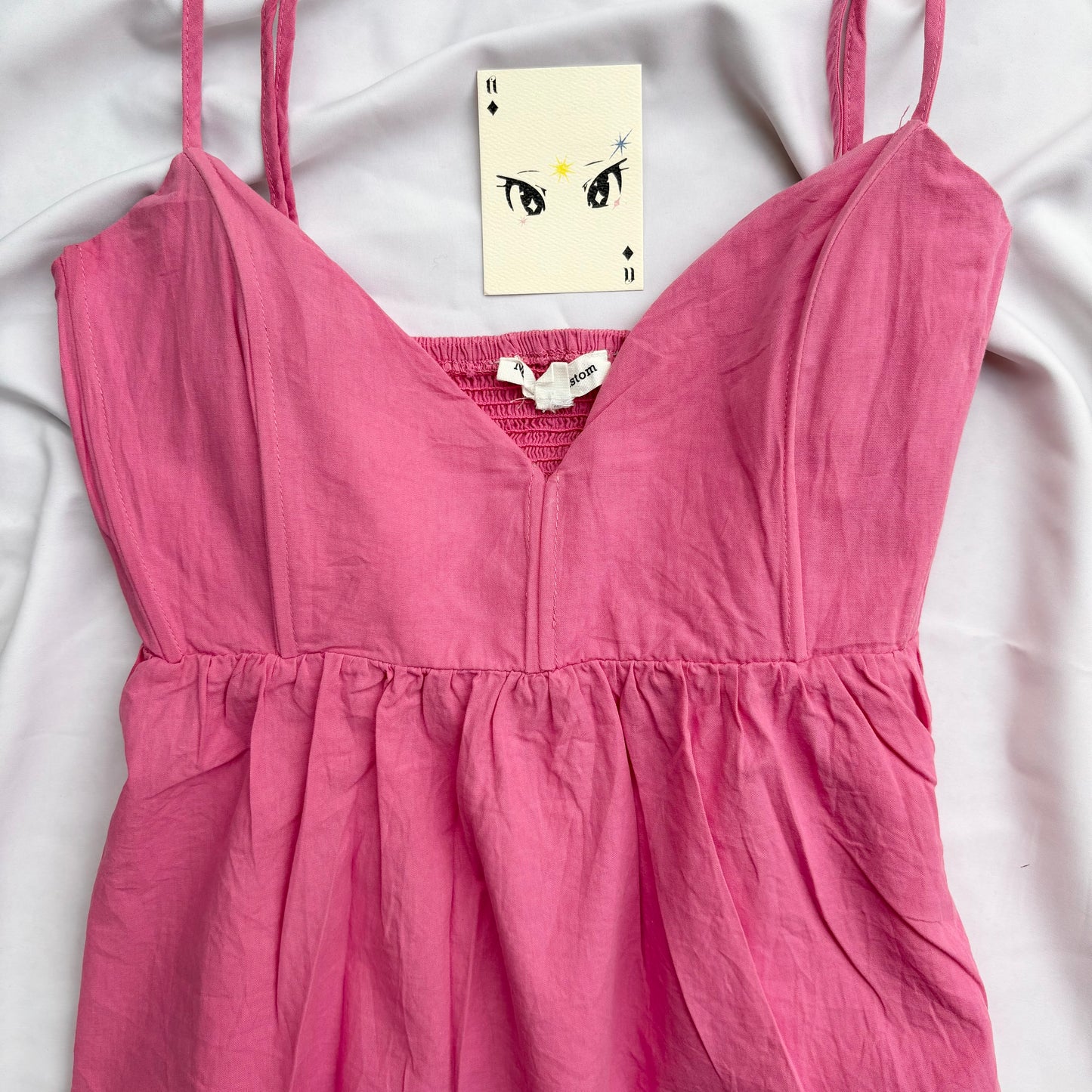 PINK CORSET (Bust : 34-38, Upper Waist : 28-32)