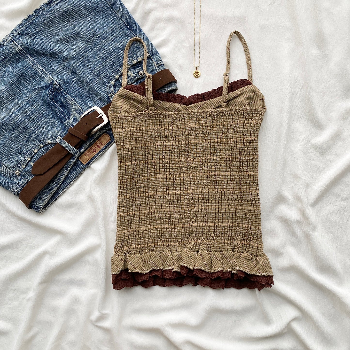 CINNAMON TOP (Bust : 30-34, Upper Waist : 26-30)