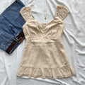 FLORAL TOP FROM HOLLISTER (Bust : 34-36, Upper Waist : 26-34)