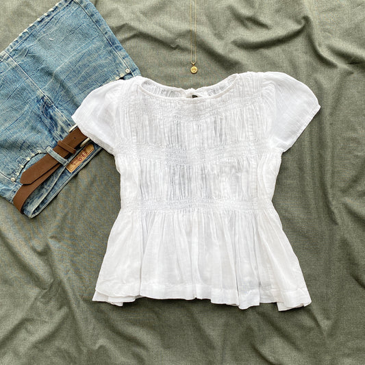 WHITE TOP FROM FREE PEOPLE (Sizes available)