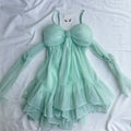 GREEN FAIRY DRESS (Bust : 30-34)