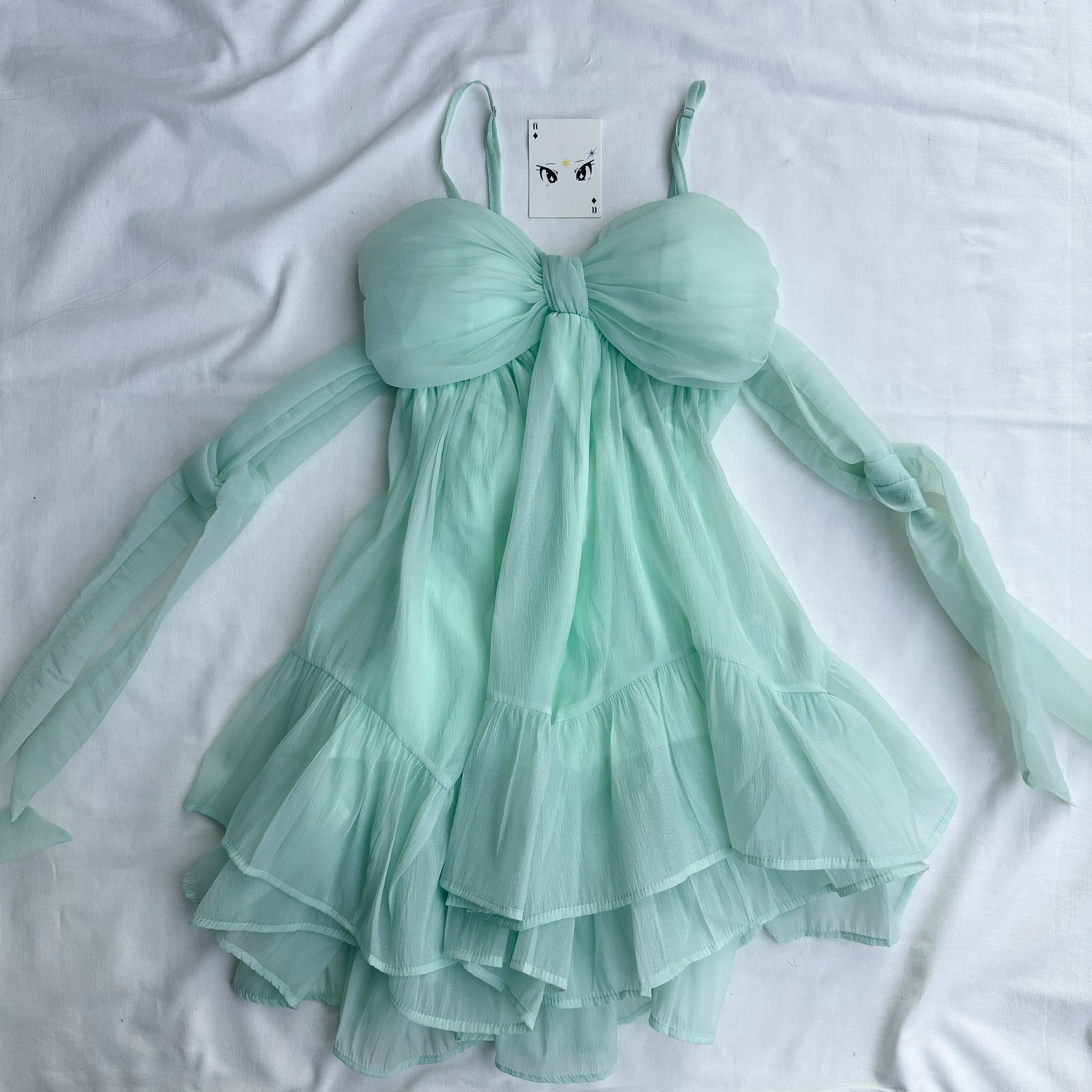 GREEN FAIRY DRESS (Bust : 30-34)