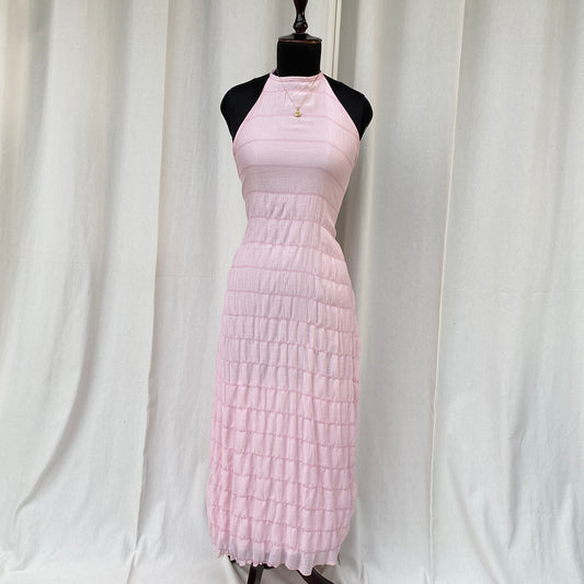 SUNKISSED DRESS IN PASTEL PINK (Bust : 28-34, Upper Waist : 24-30)