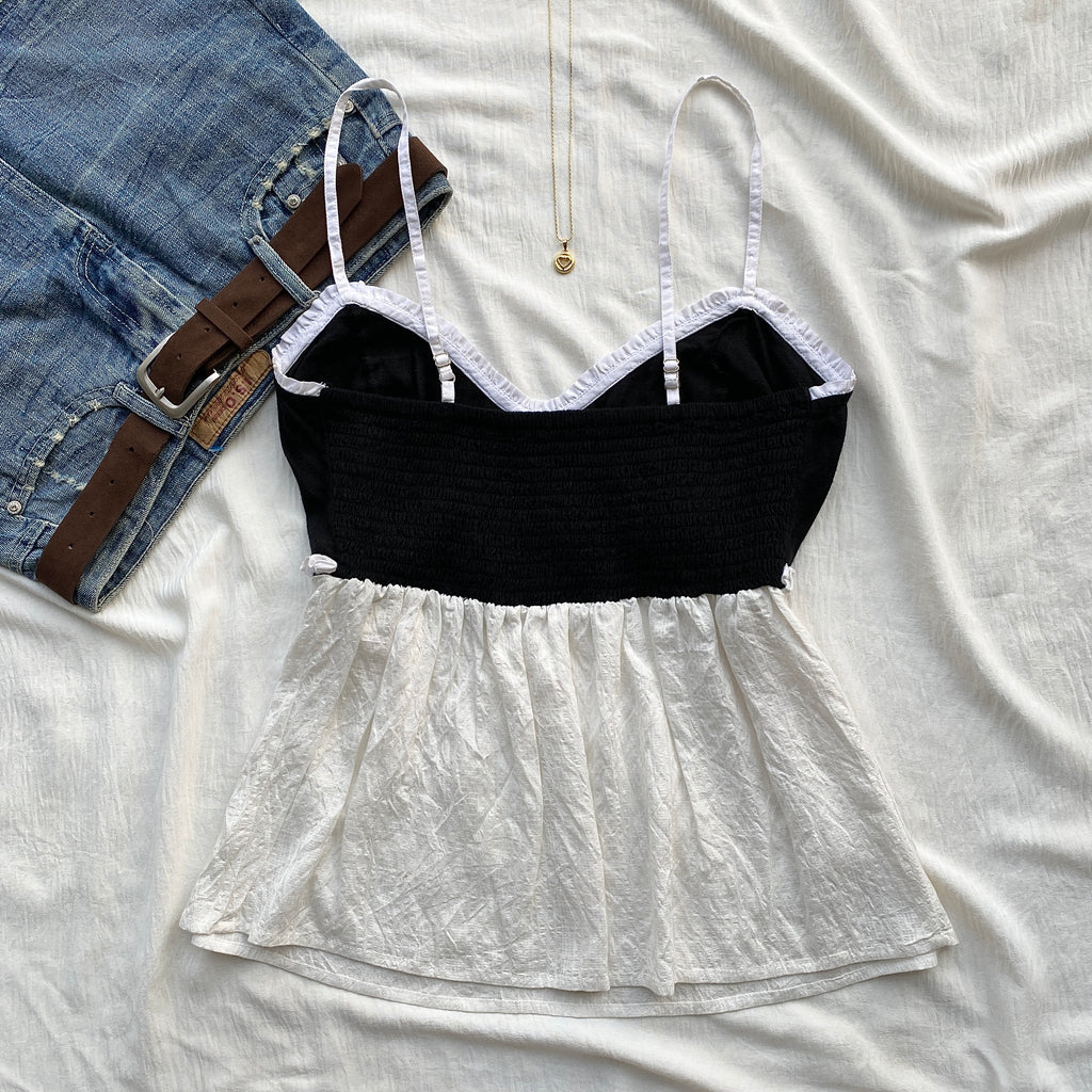 B/W TOP (Bust : 34-36, Upper Waist : 28-34)