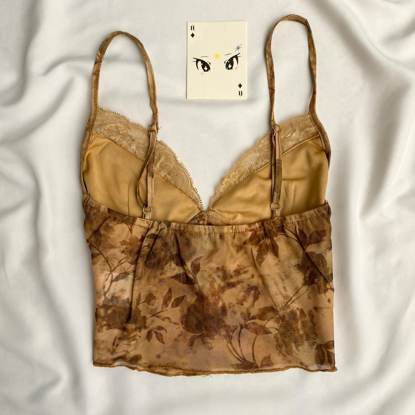 FLORAL CAMI TOP (Bust : 28-32, Upper Waist : 23-28)