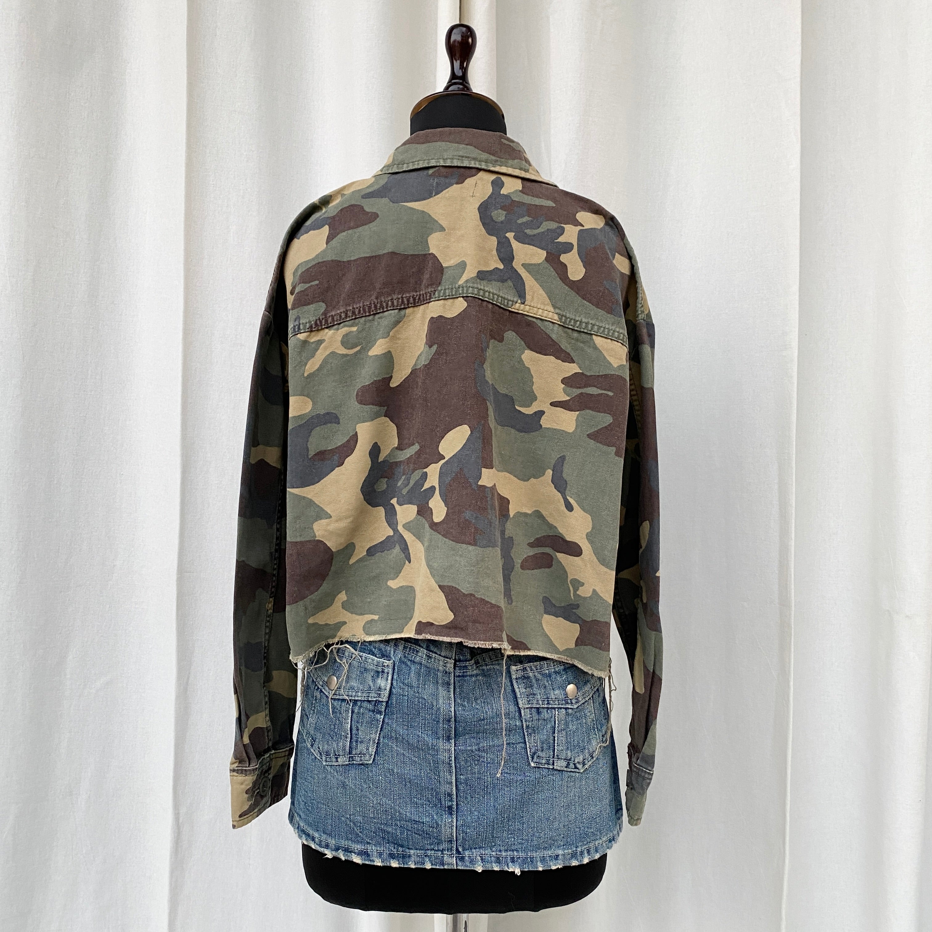 CAMO JACKET FROM TOPSHOP (S/M)