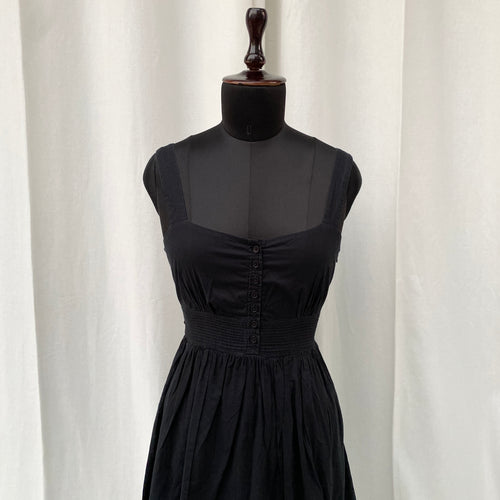 BLACK DRESS (Bust : 30-34, Upper Waist : 26-29)