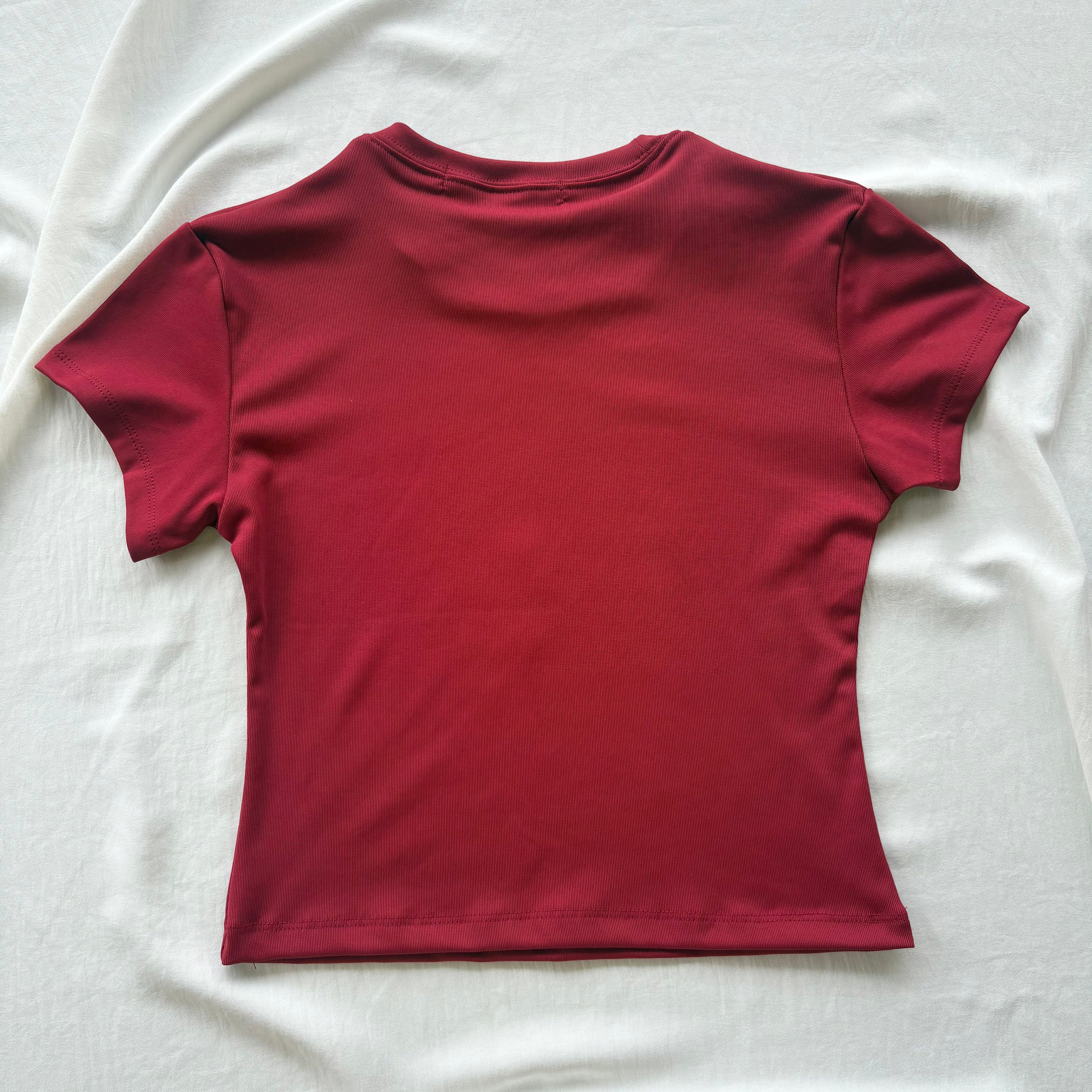RED ICE CREAM BABY TEE