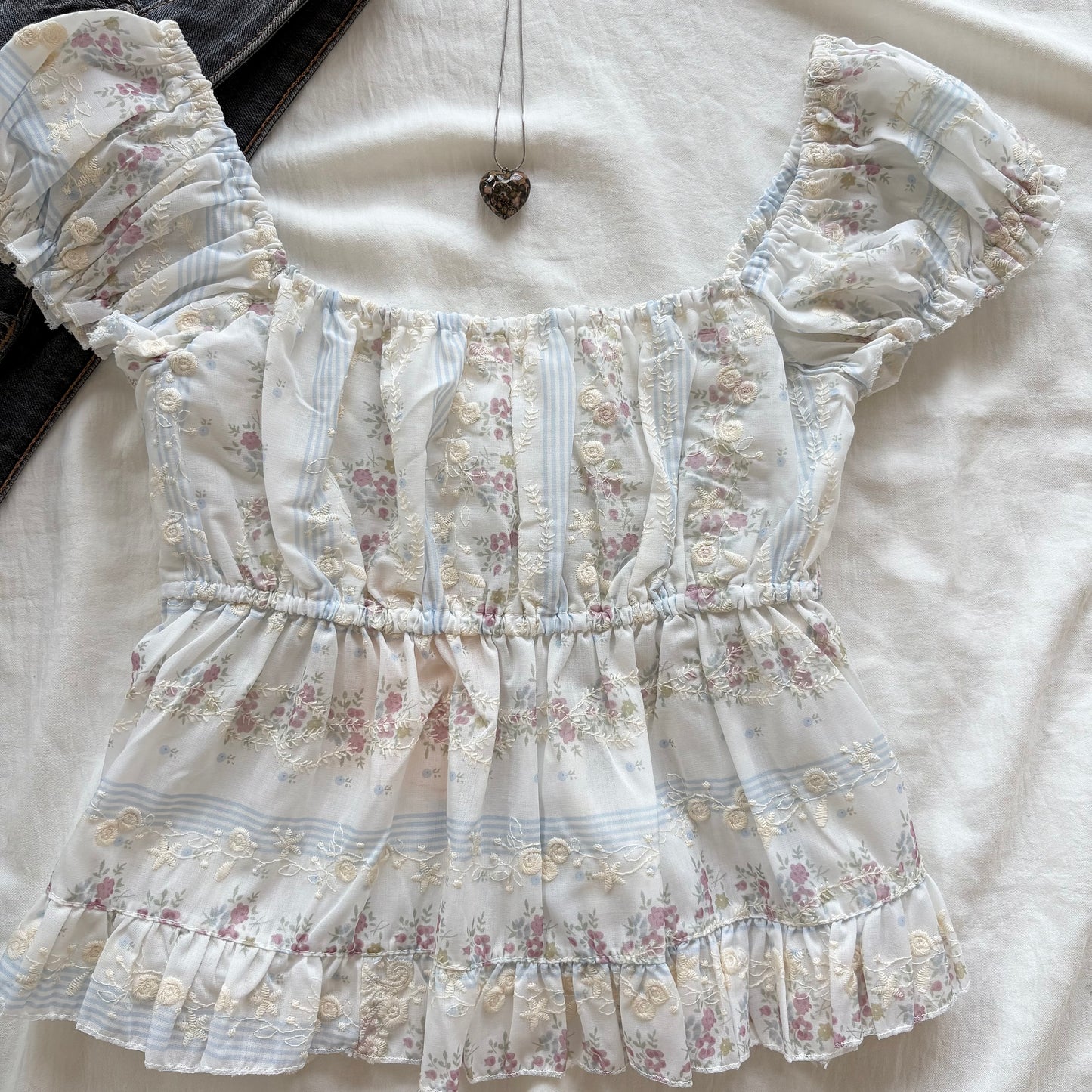 BLUEBELL TOP (Bust : 30-34, Upper Waist : 24-29)