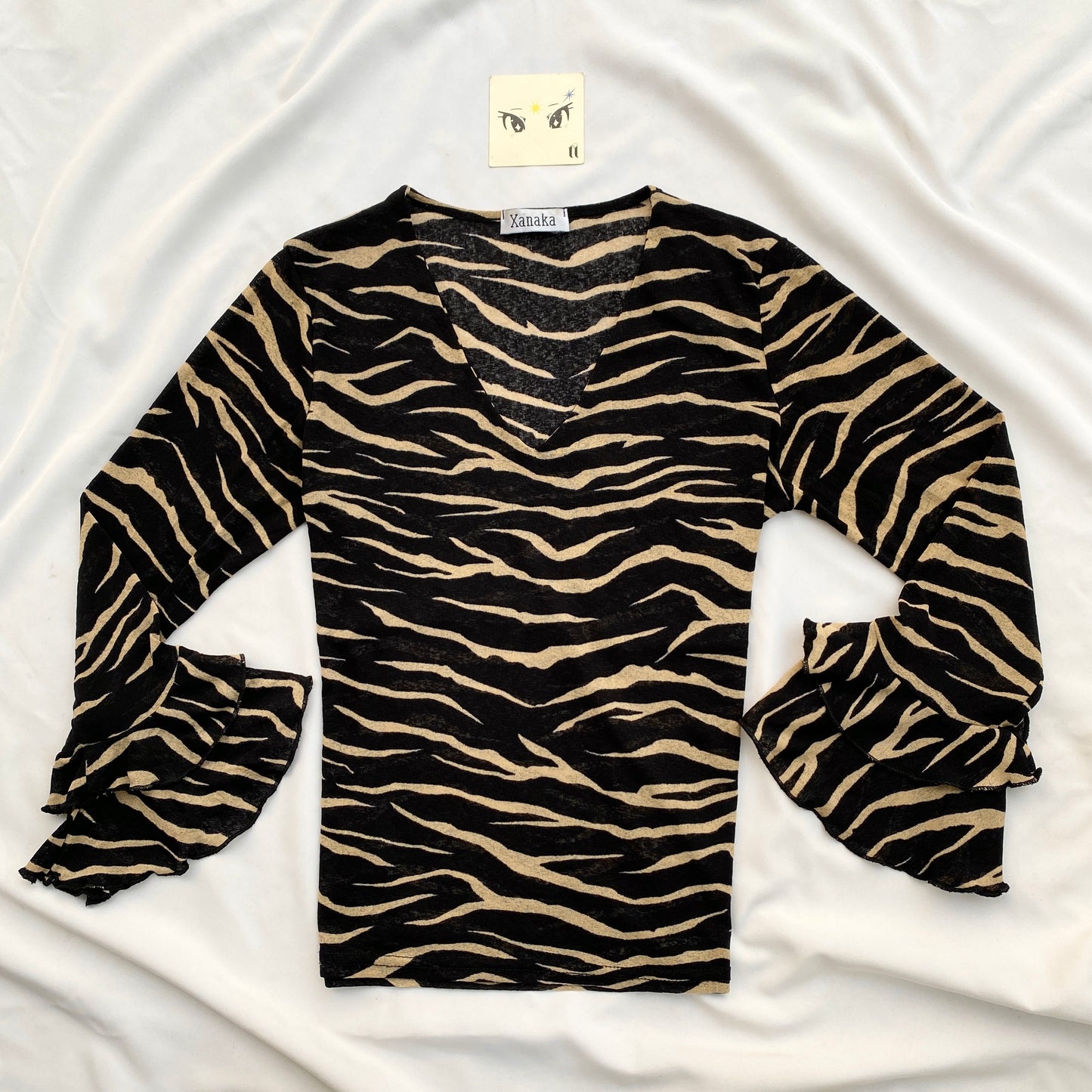 Y2K FLARED TOP