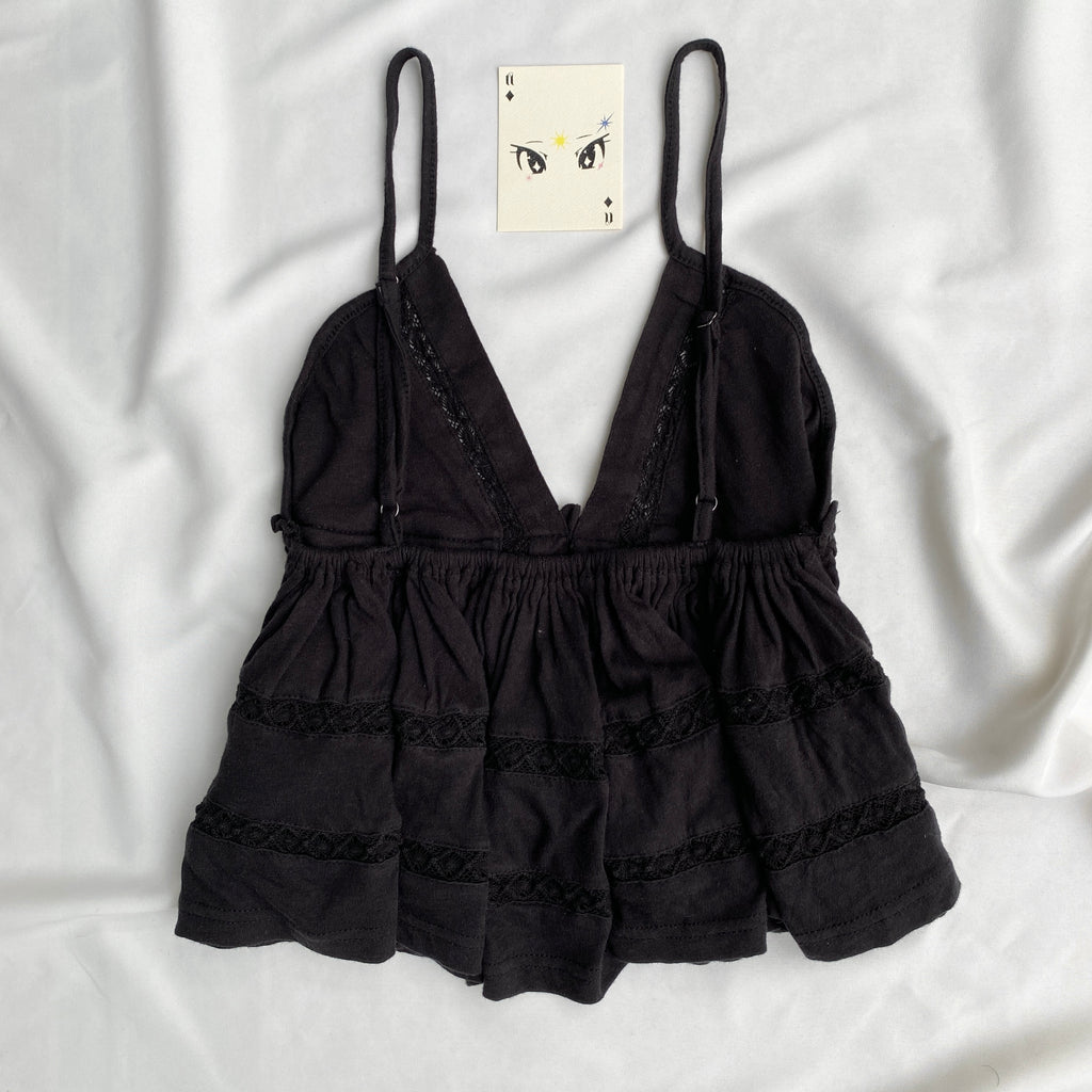 BLACK BABYDOLL TOP FROM URBAN OUTFITTERS (Multiple Sizes)