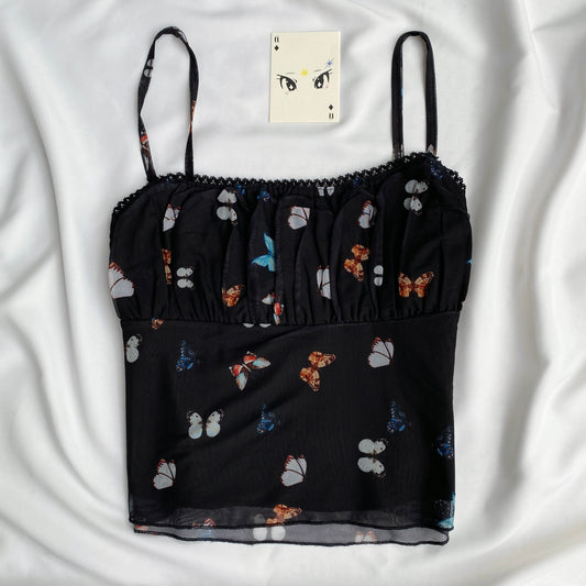 BUTTERFLY TOP (Bust : 32-34, Upper Waist : 28-34)