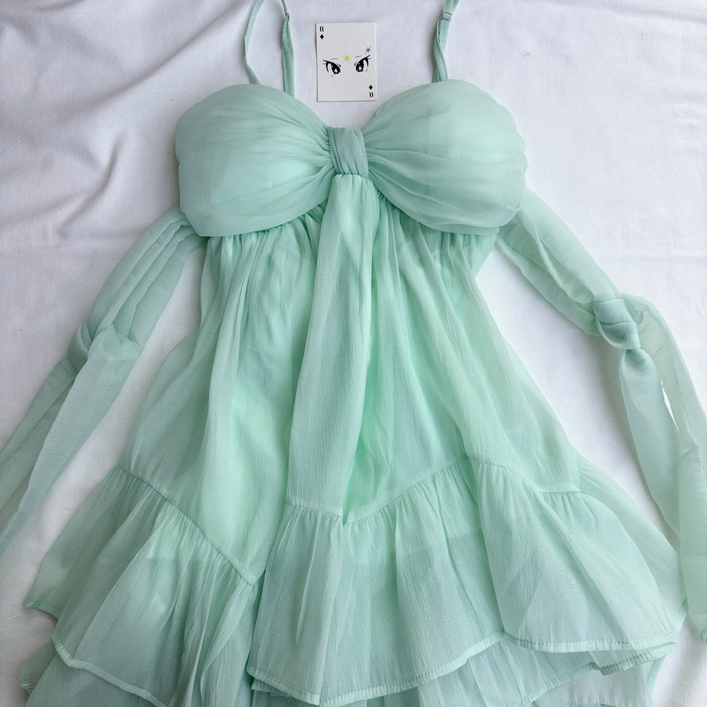 GREEN FAIRY DRESS (Bust : 30-34)