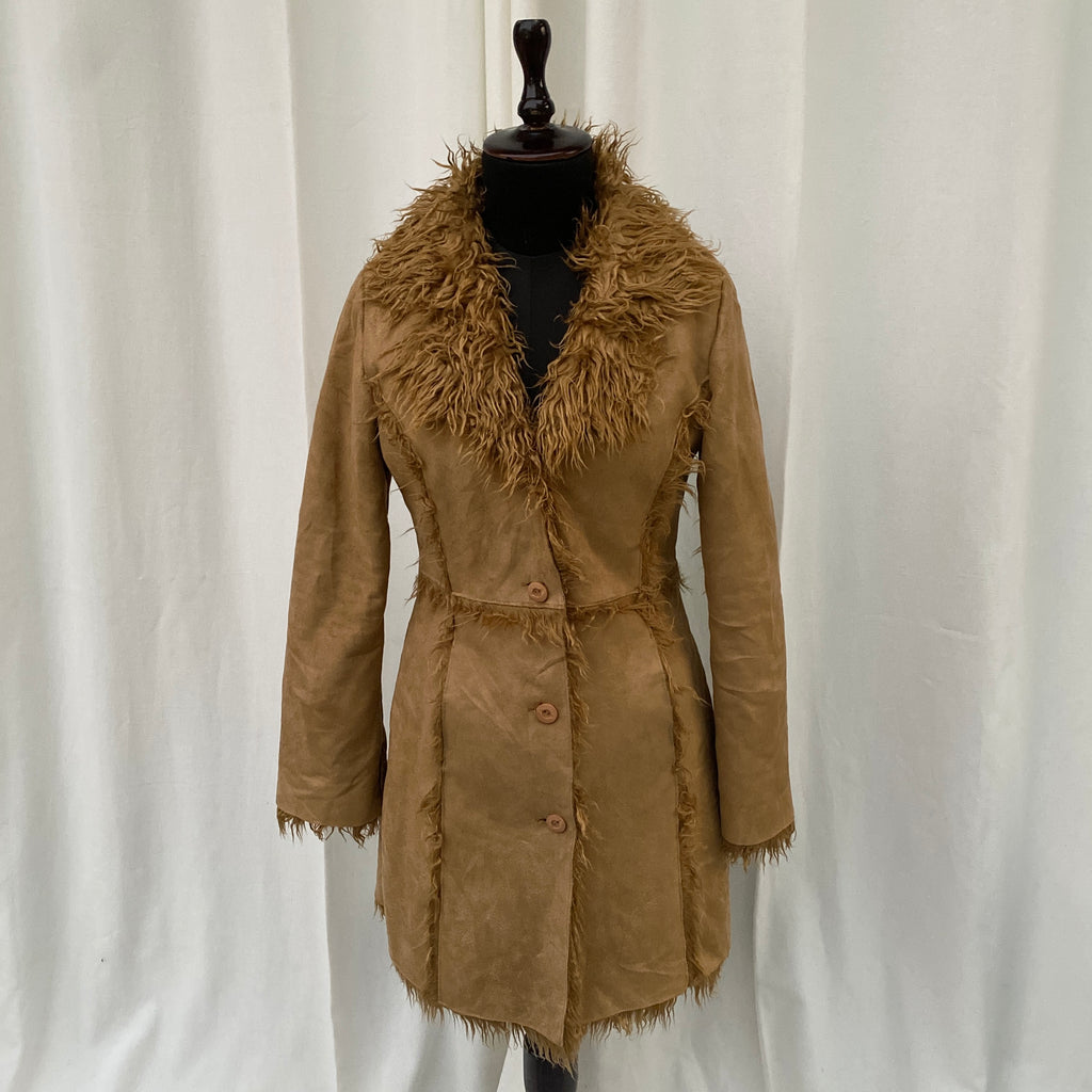 BEIGE AFGHAN JACKET (XS/S)