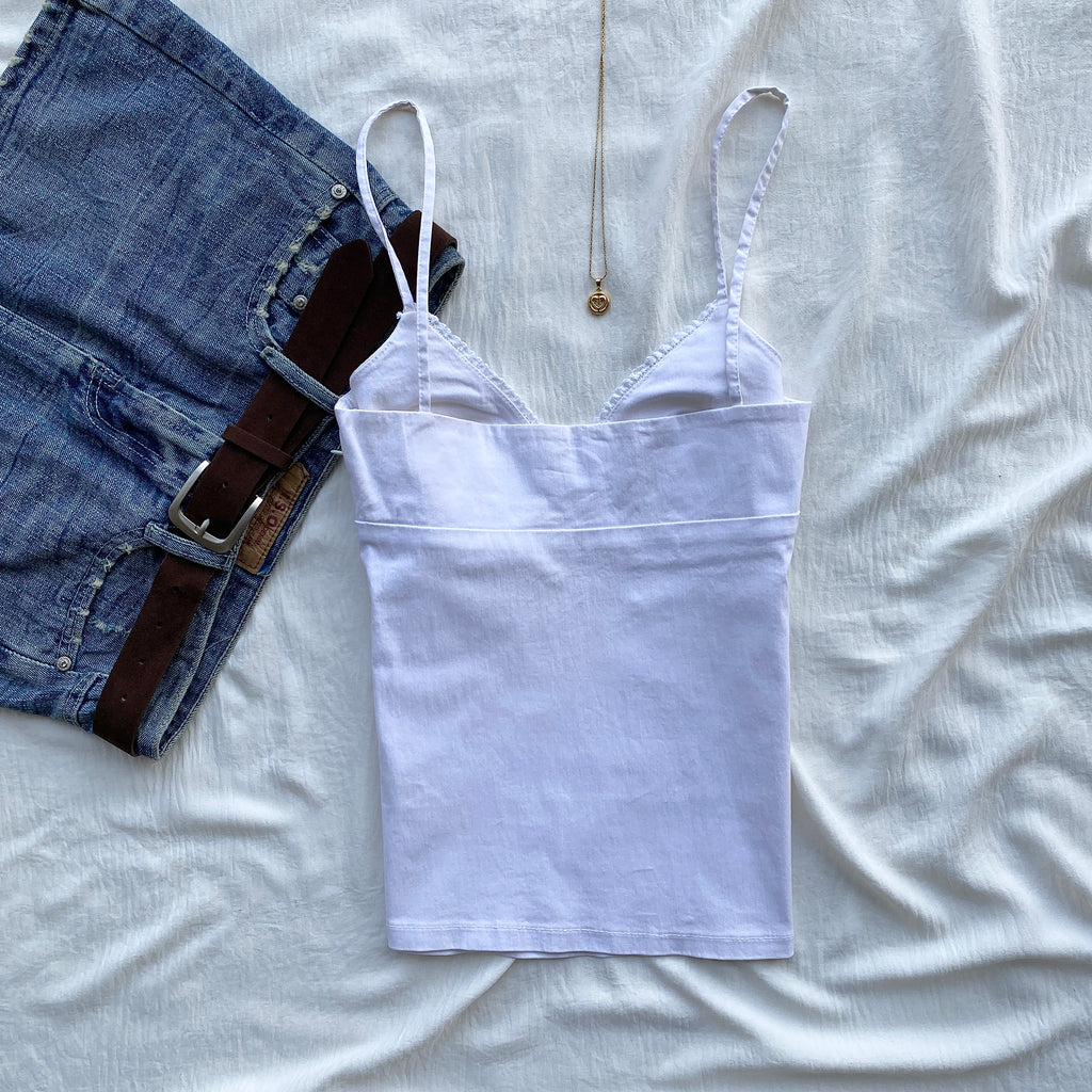 WHITE TOP FROM ZARA (Bust : 32-34, Upper Waist : 24-28)