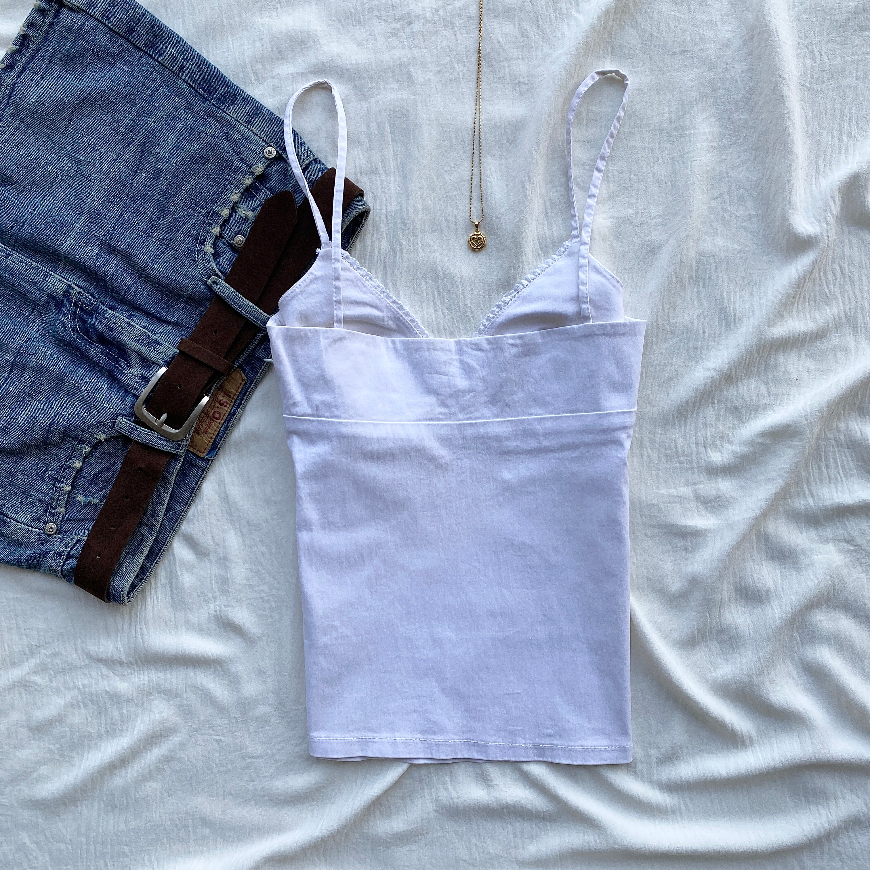 WHITE TOP FROM ZARA (Bust : 32-34, Upper Waist : 24-28)