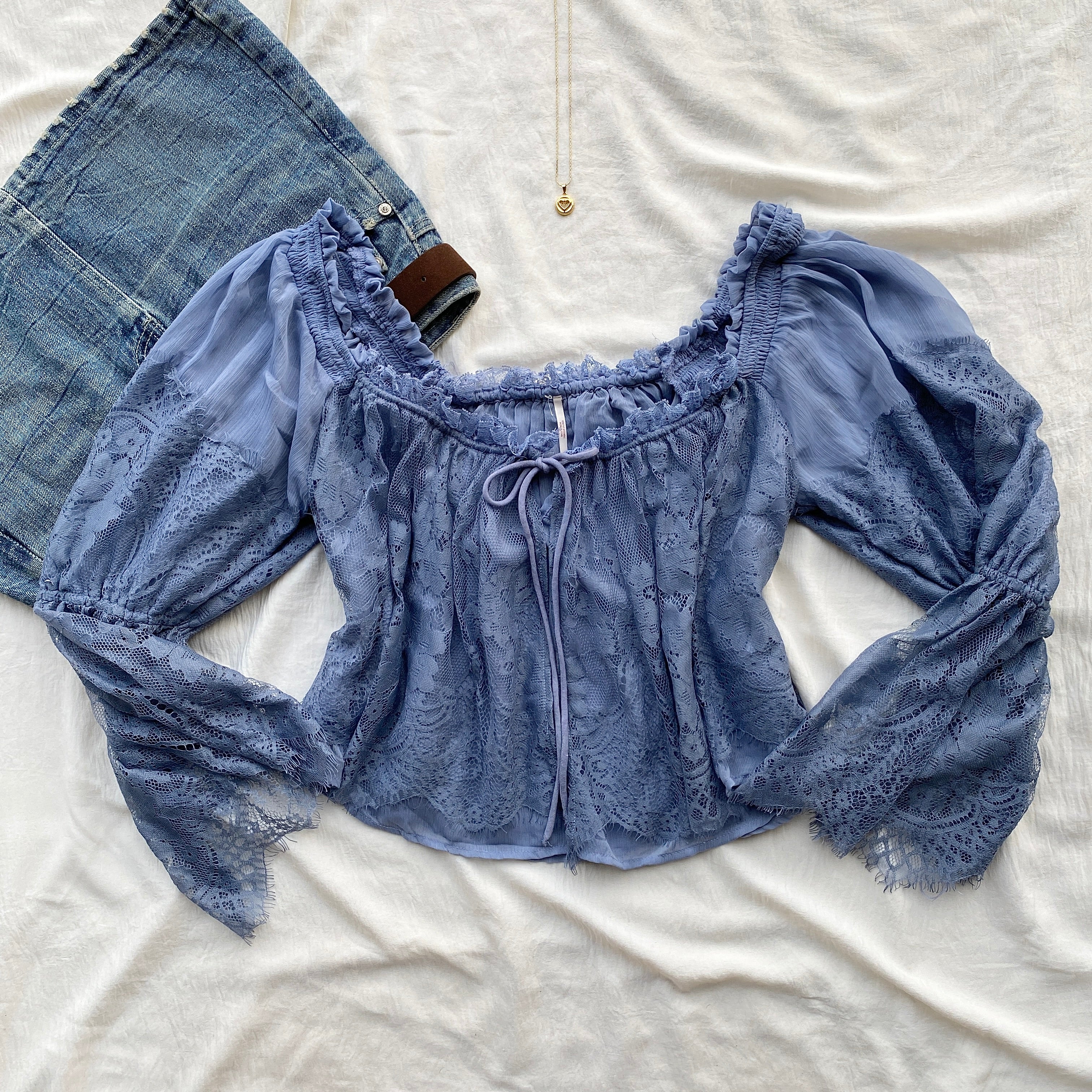 FAIRY TOP FROM FREE PEOPLE (Bust : 30-34, Upper Waist : 24-28)