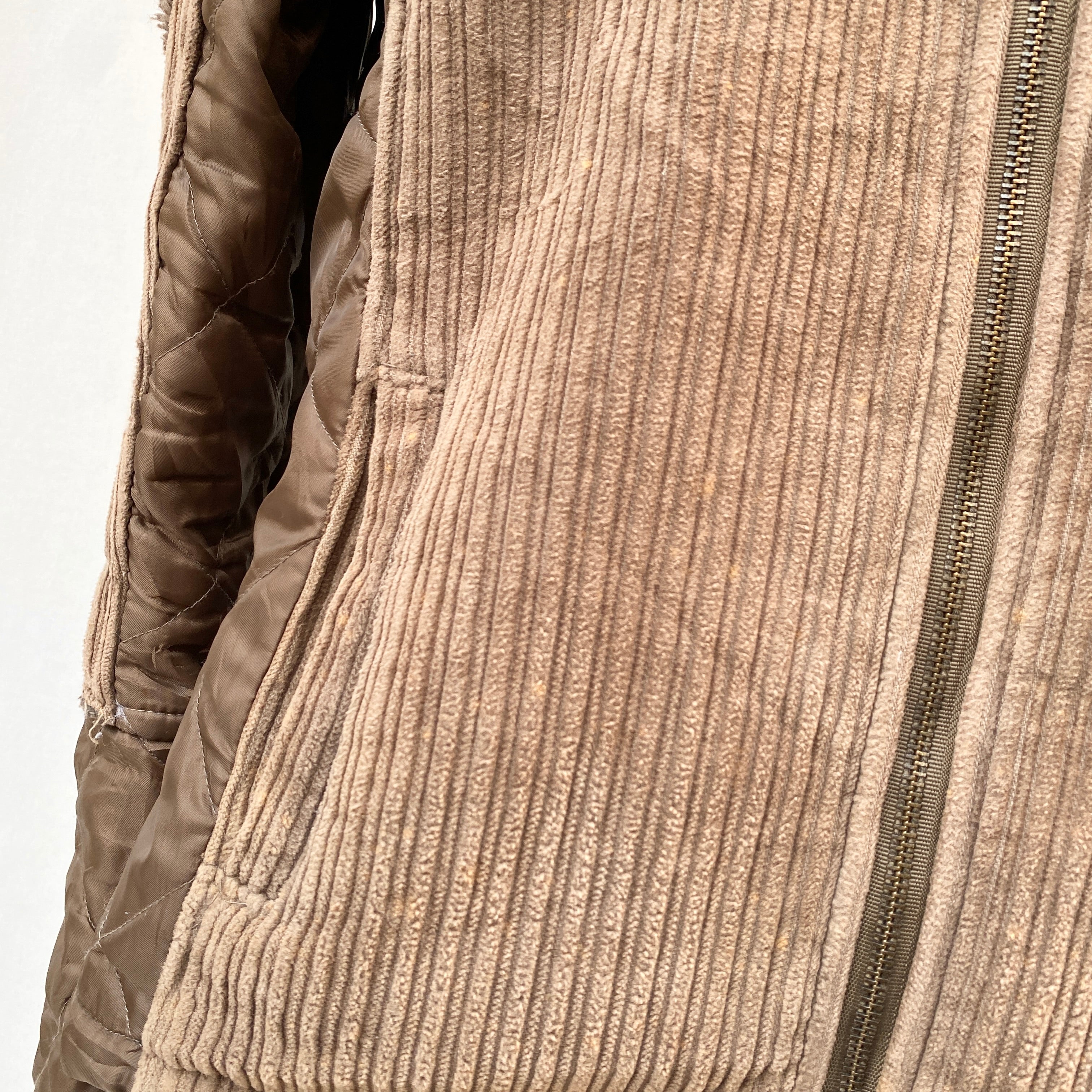 BROWN FUR JACKET (Fits M/L/XL)