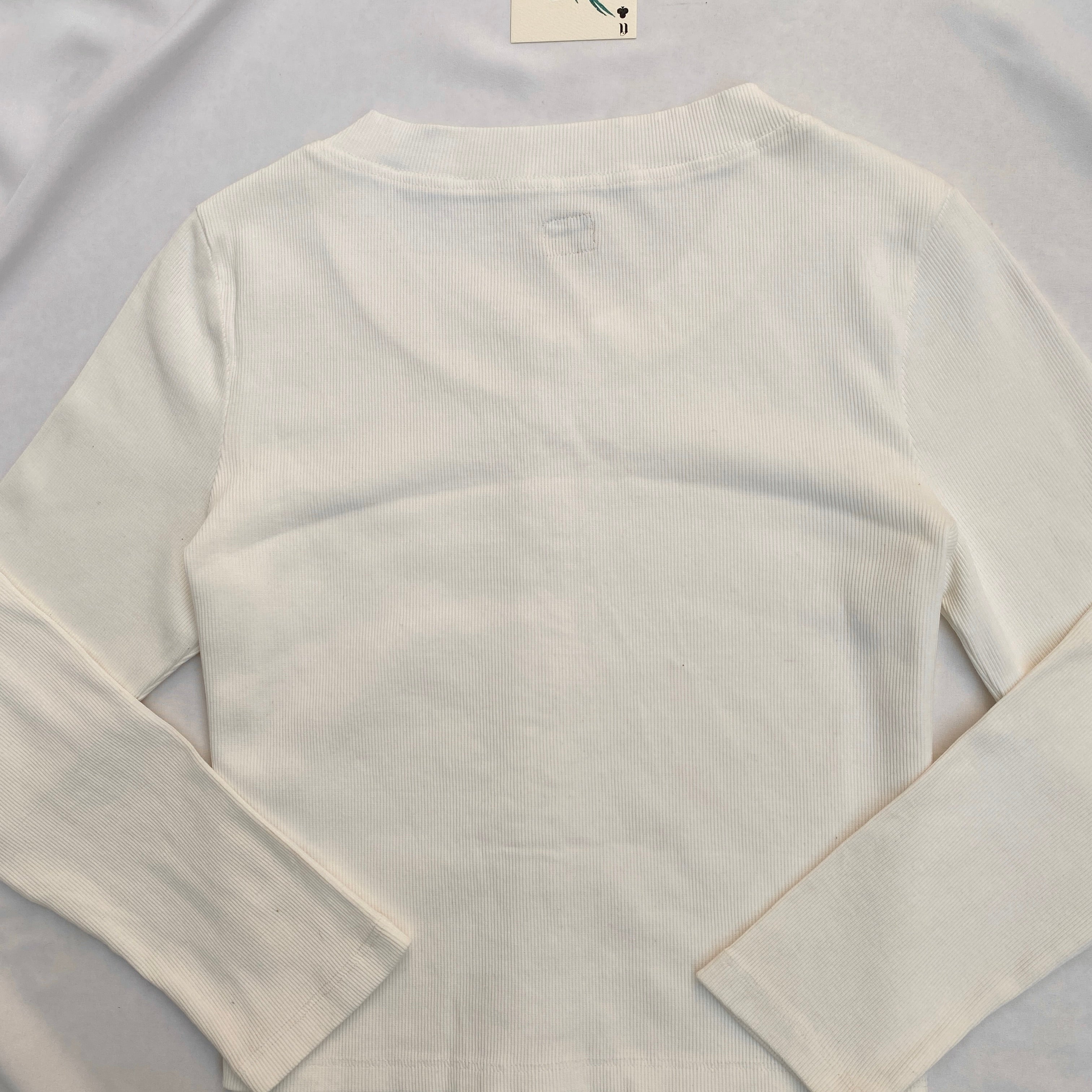 WHITE TOP FROM FREE PEOPLE (Bust : 34-38, Upper Waist : 28-36)