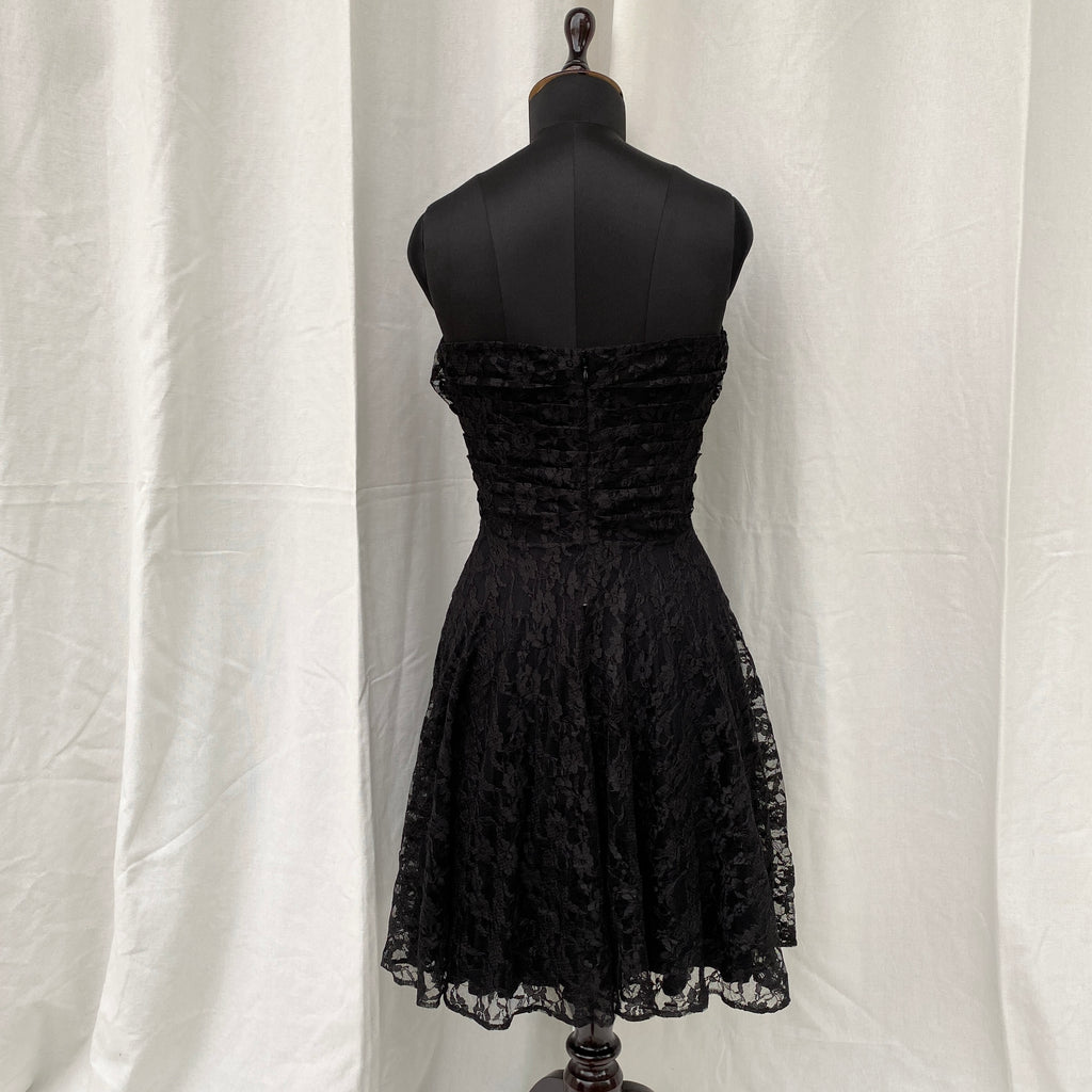 BLACK LACE DRESS (Bust : 30-34, Upper Waist : 28-32)