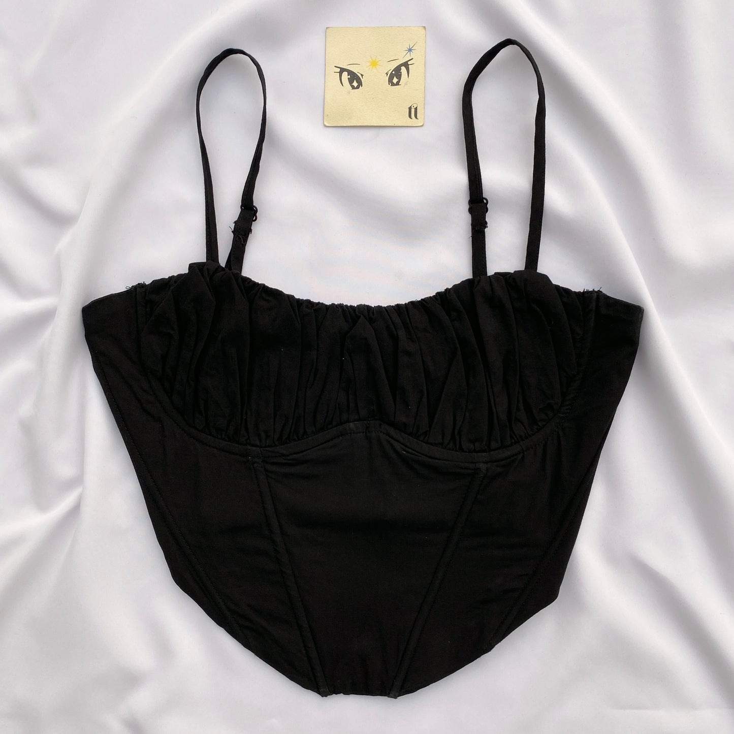 BLACK CORSET (XS/S)