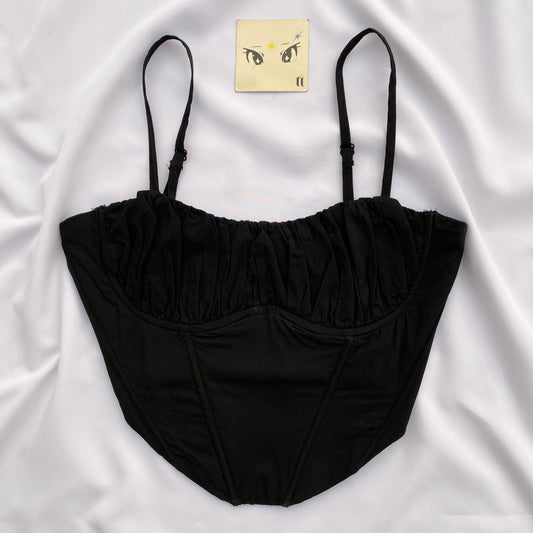BLACK CORSET (XS/S)