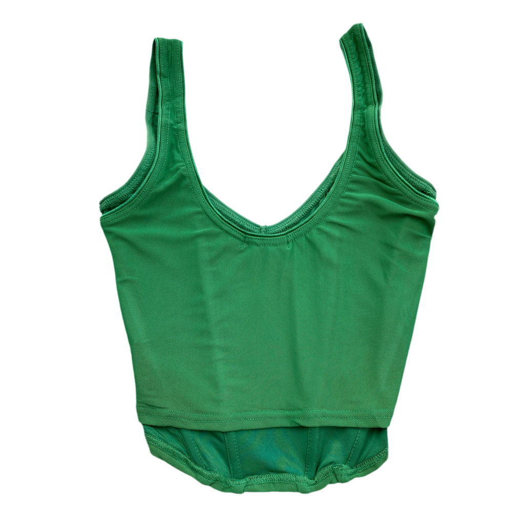 GREEN CORSET FROM GLASSONS (Bust : 34-36, Upper Waist : 28-34)