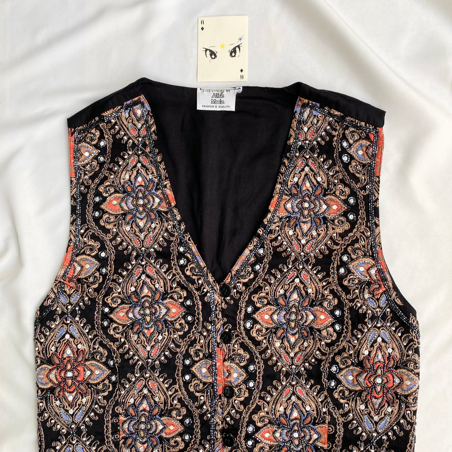 EMBELLISHED VEST (Bust : 40-44, Upper Waist : 40-44)