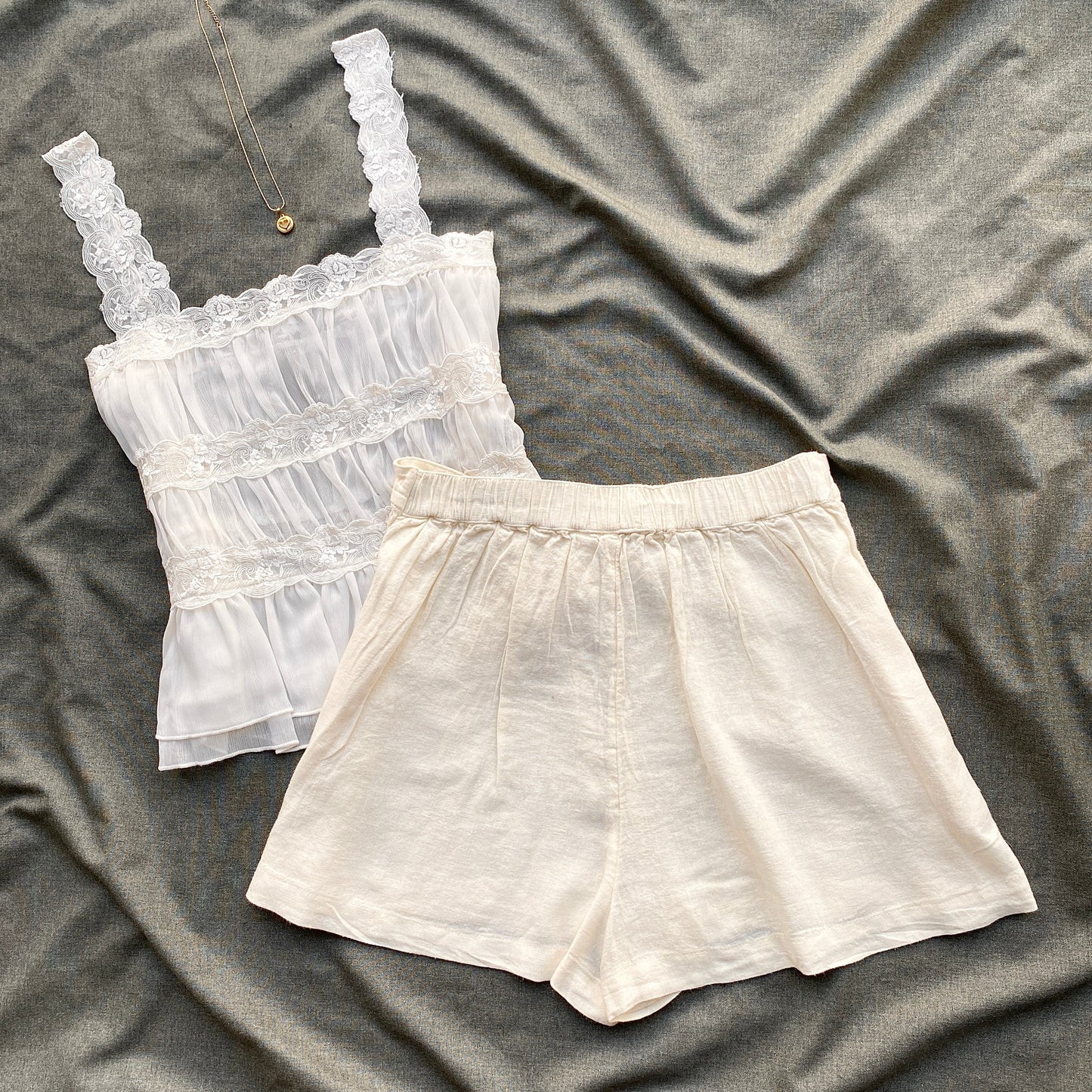 LINEN SHORTS FROM FREE PEOPLE (Two sizes)