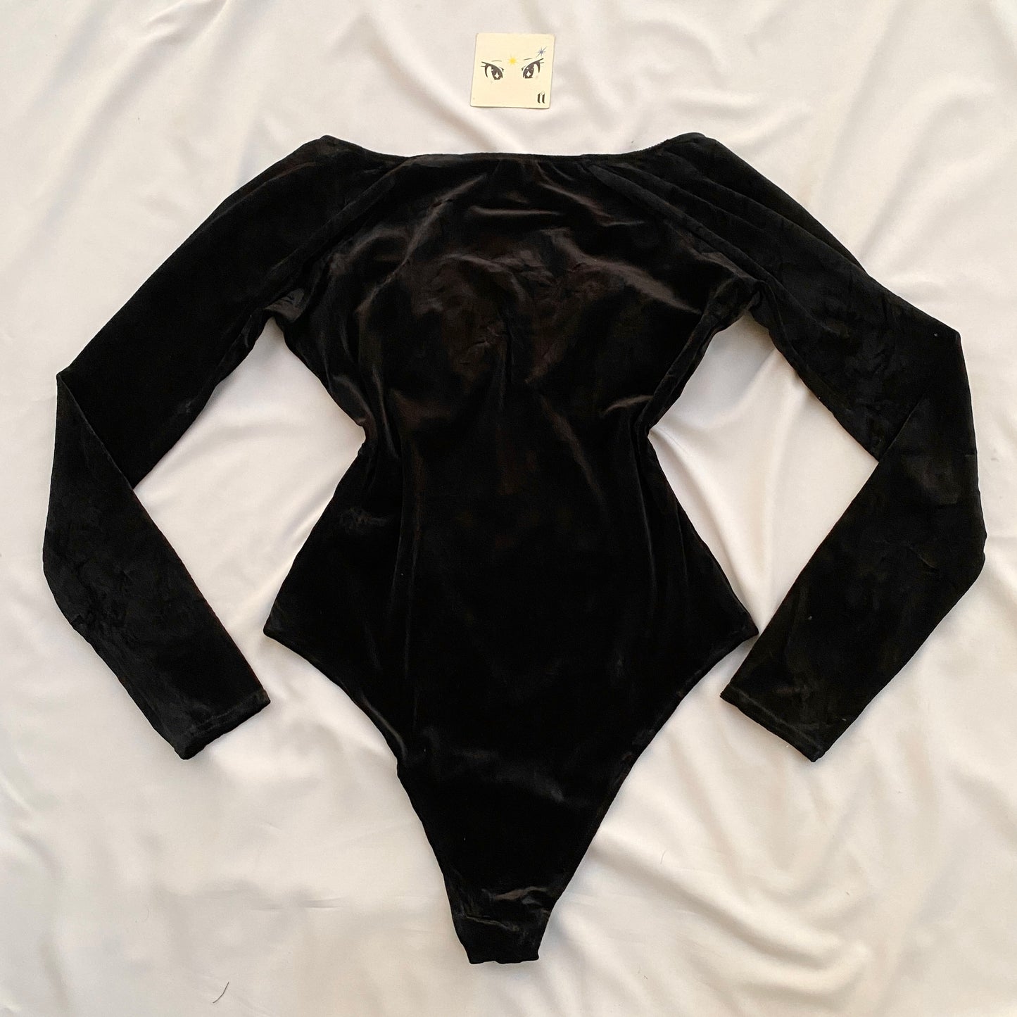 BLACK FULL SLEEVED BODYSUIT